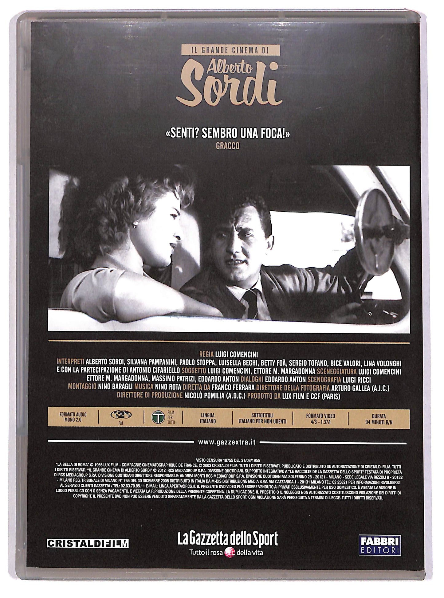 EBOND La bella di Roma EDITORIALE DVD D622653
