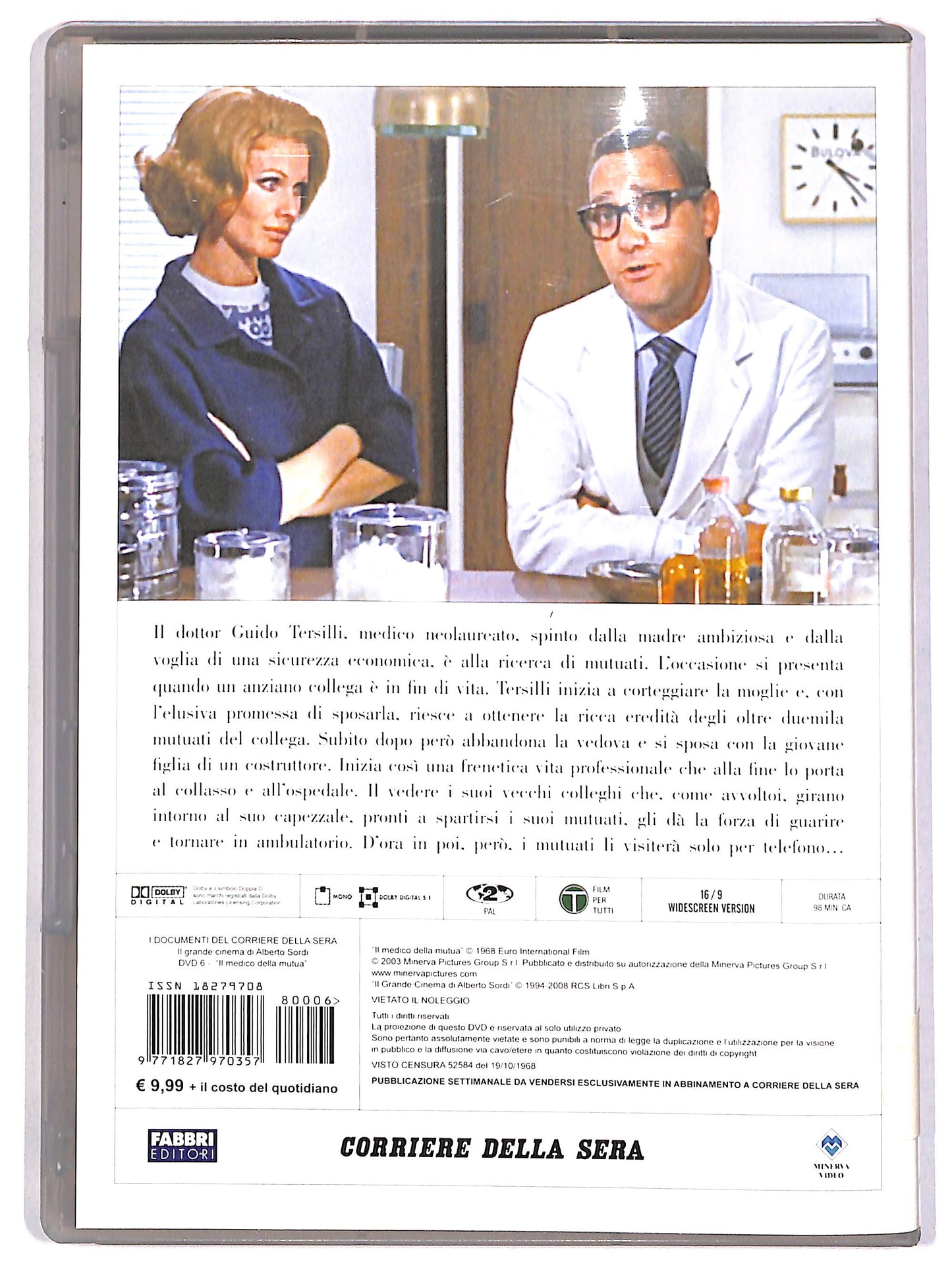 EBOND Il medico della mutua EDITORIALE DVD D622659