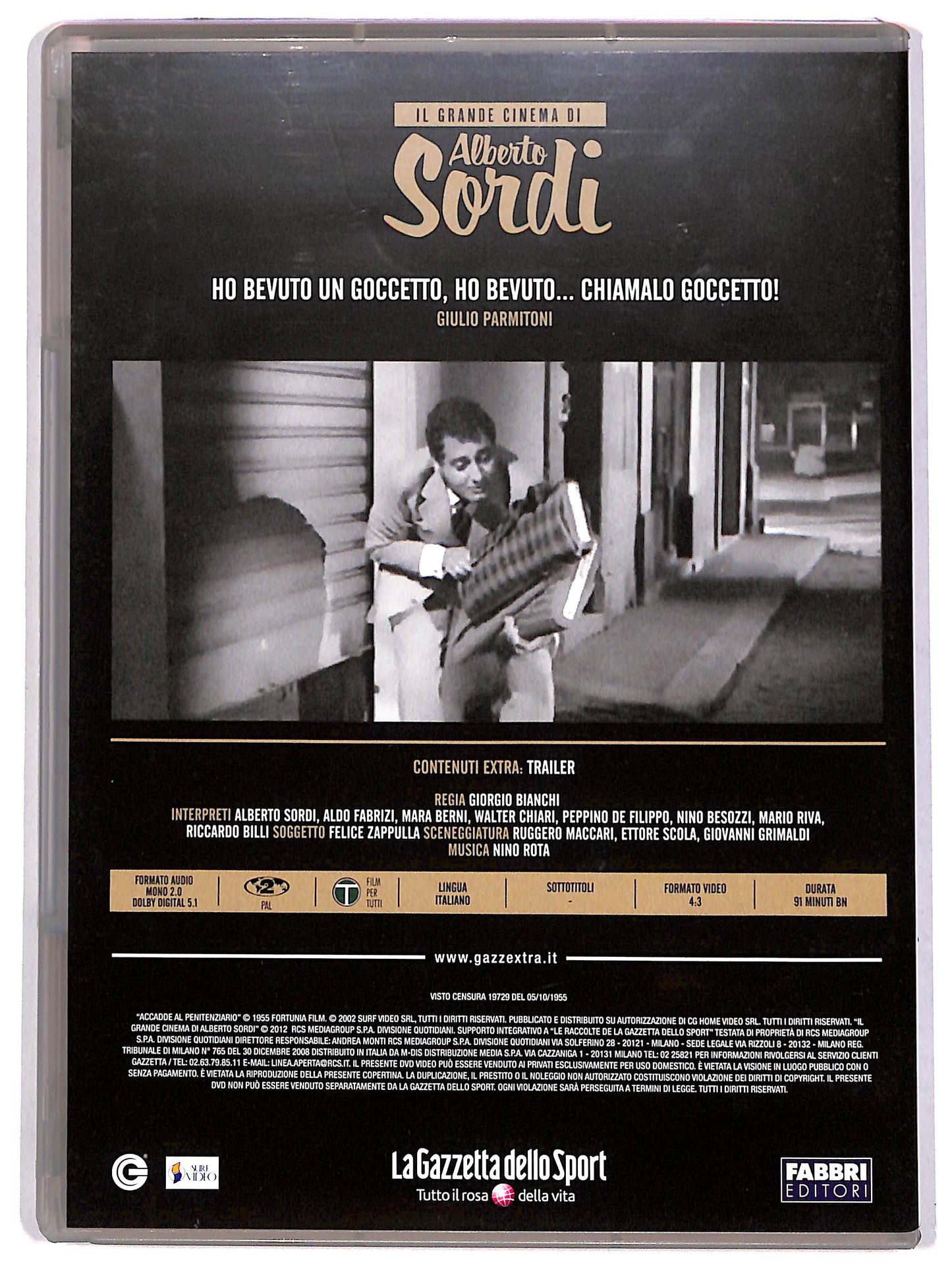 EBOND Accadde al penitenziario EDITORIALE DVD D622664