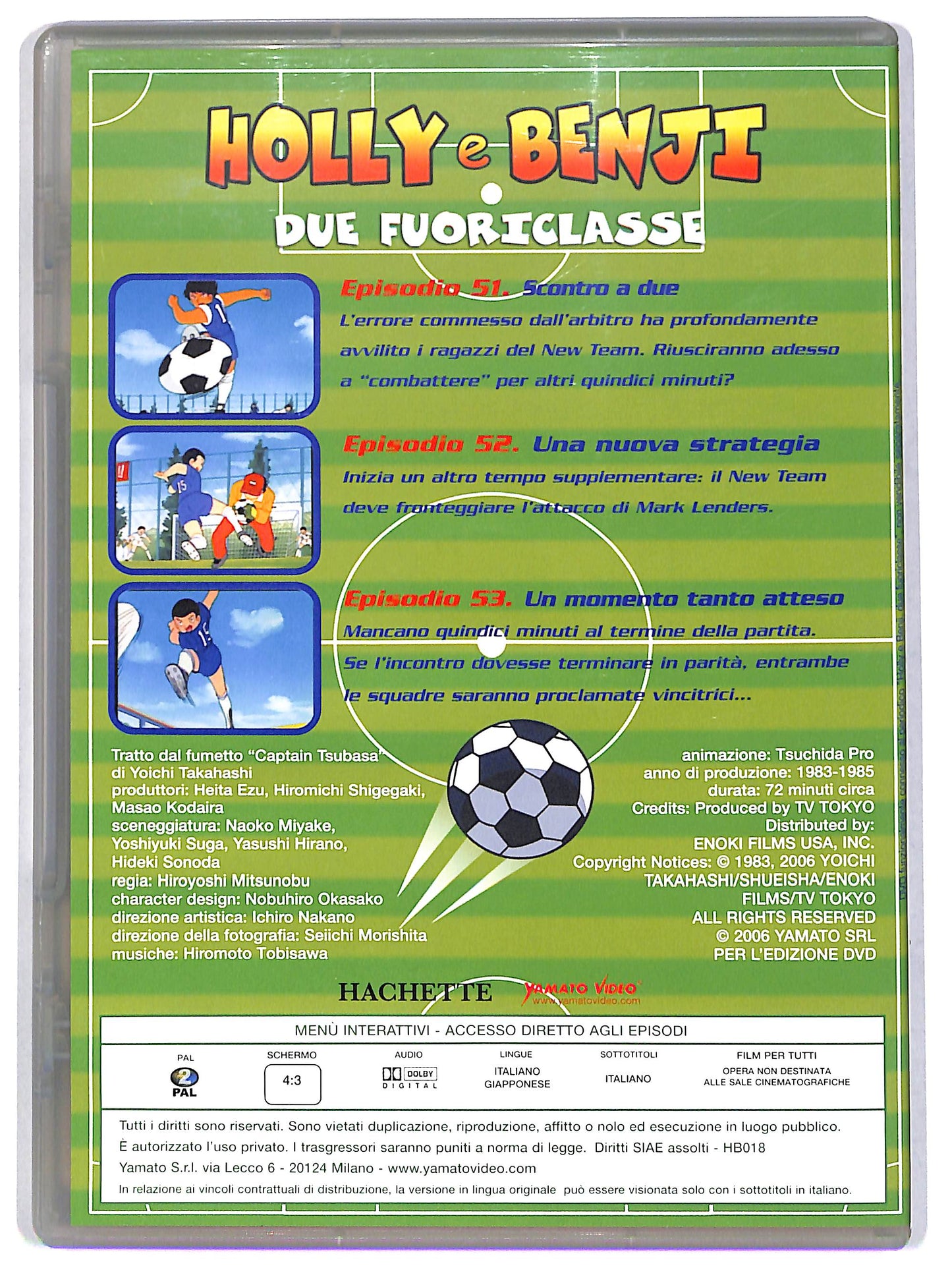 EBOND Holly e Benji - Due fuoriclasse (Dvd 18) EDITORIALE DVD D622962