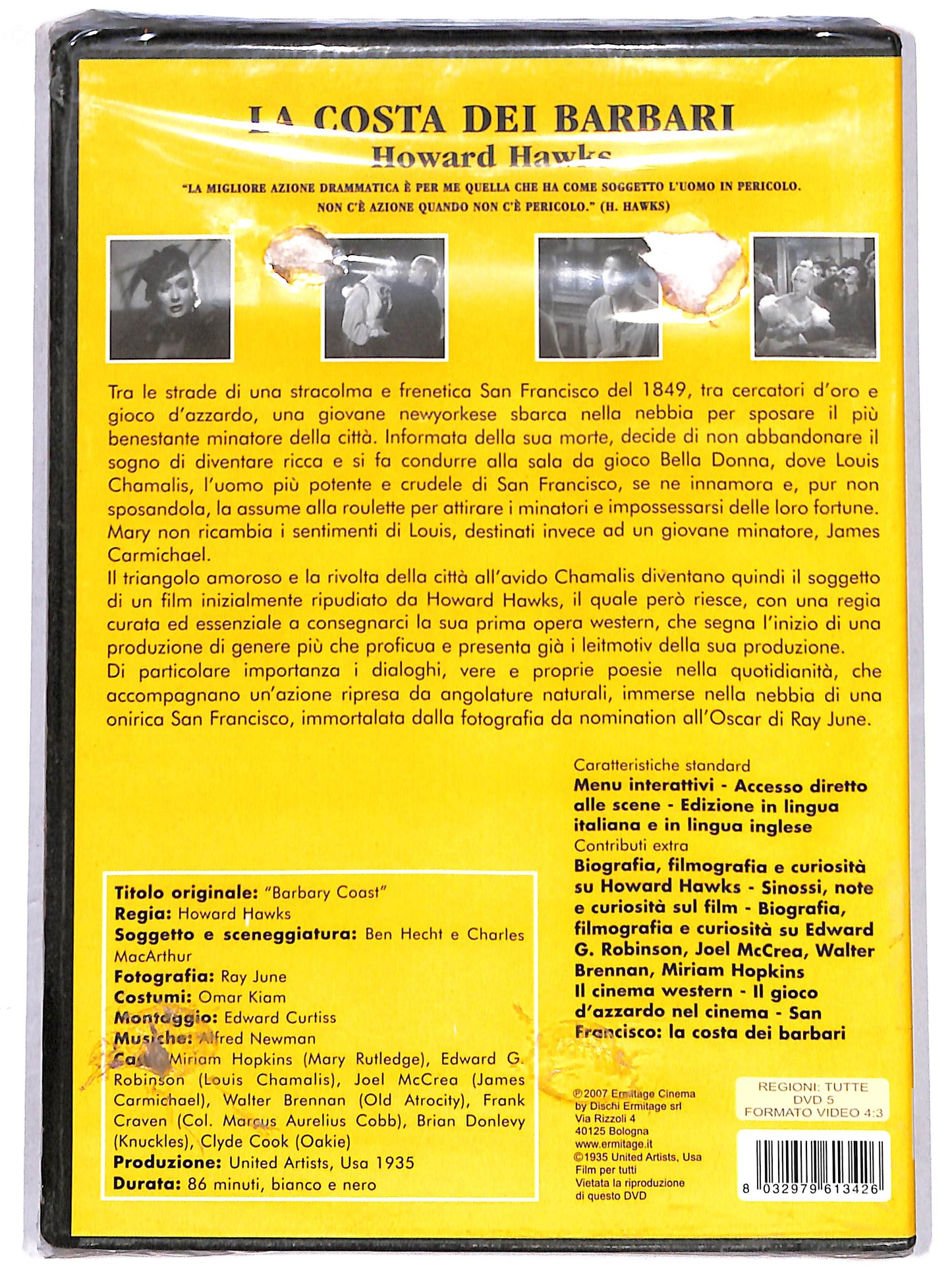 EBOND la costa dei barbari DVD D623005