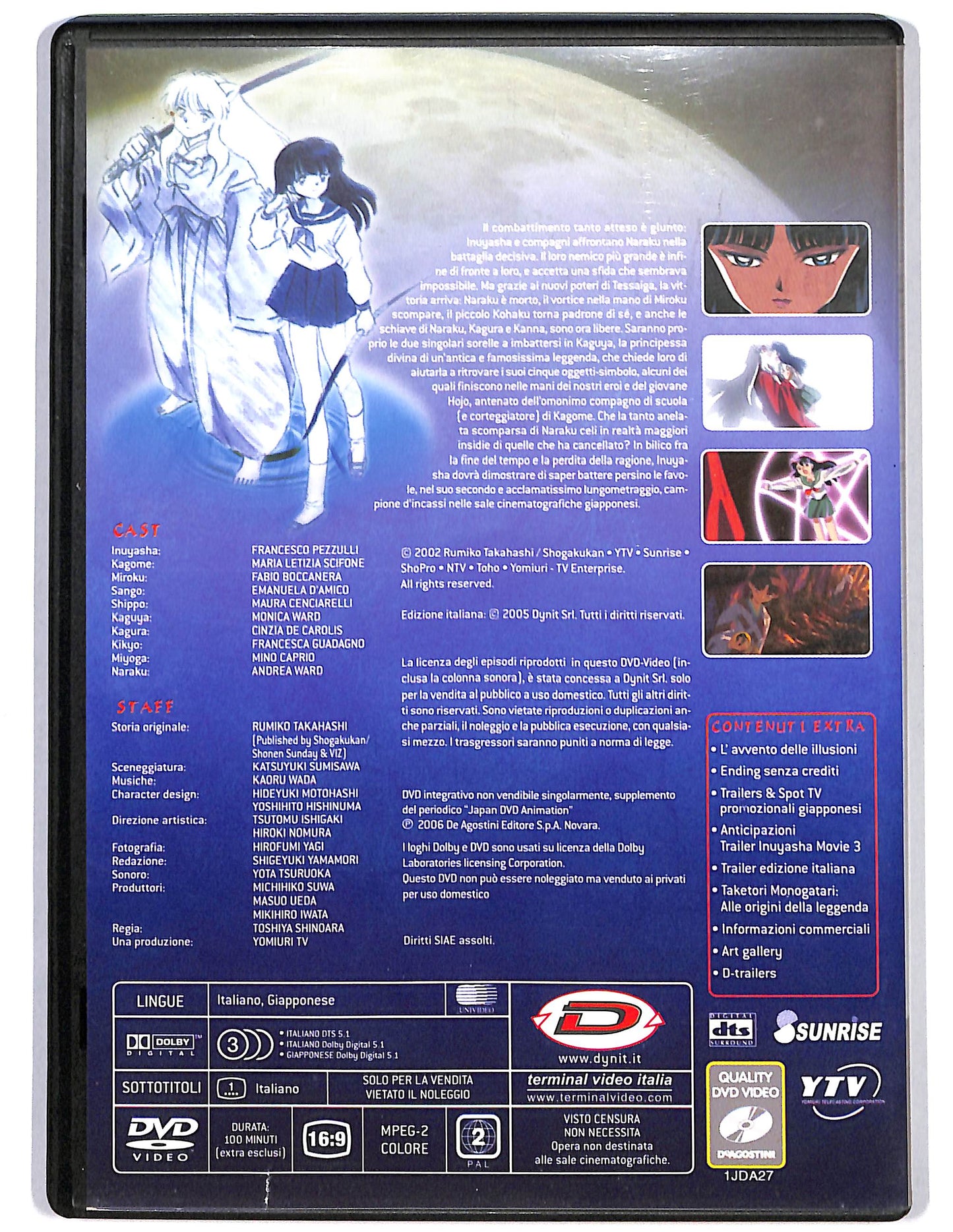 EBOND Inuyasha. The Movie 2. Il Castello Al Di La Dello Specchio DVD D623304