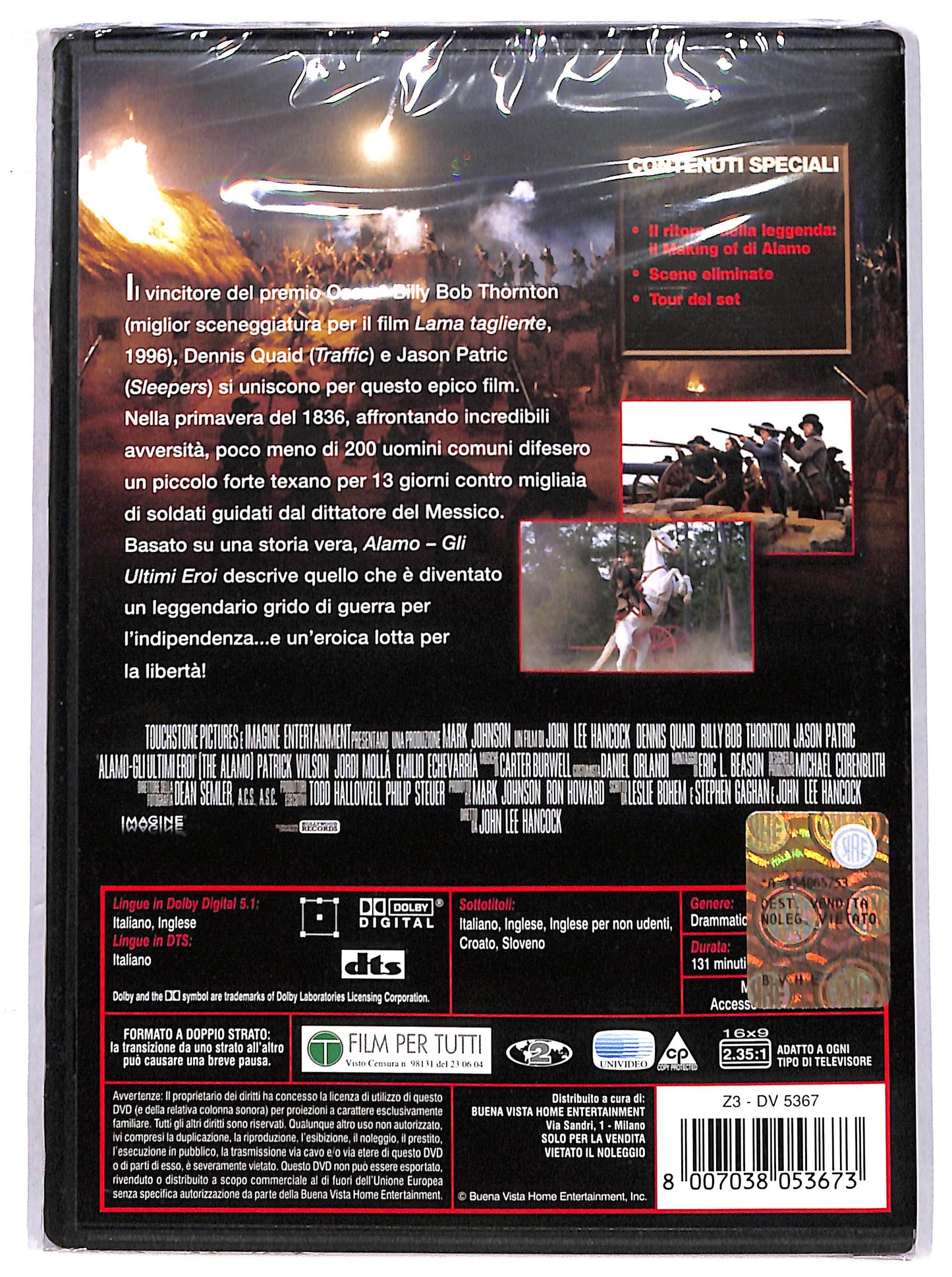 EBOND alamo - gli ultimi eroi DVD D623402