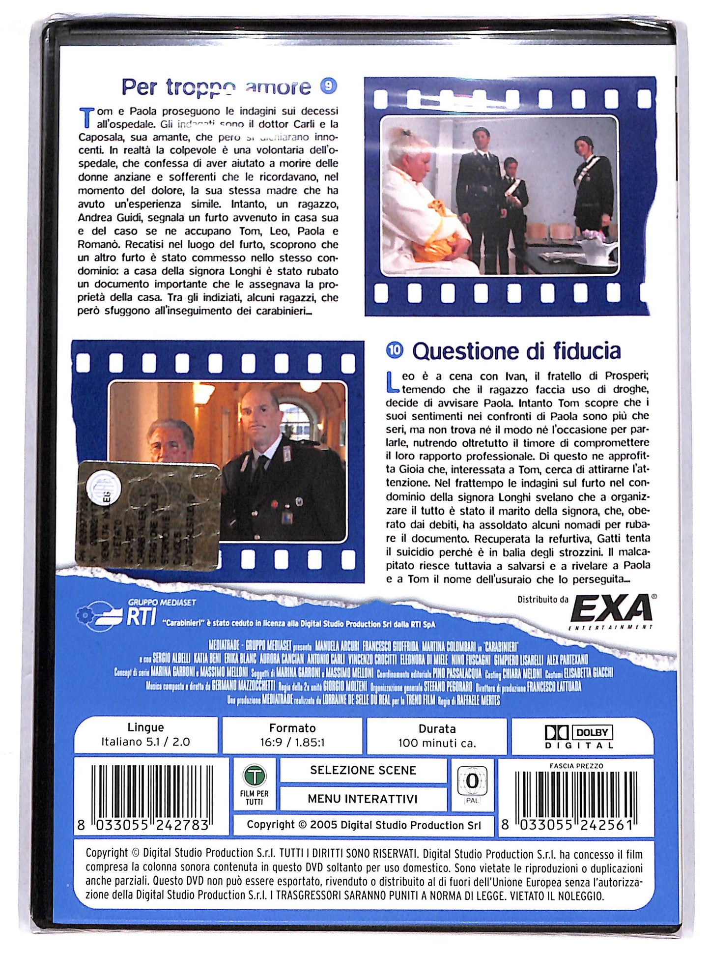EBOND Carabinieri volume 5 - EDITORIALE DVD D623801
