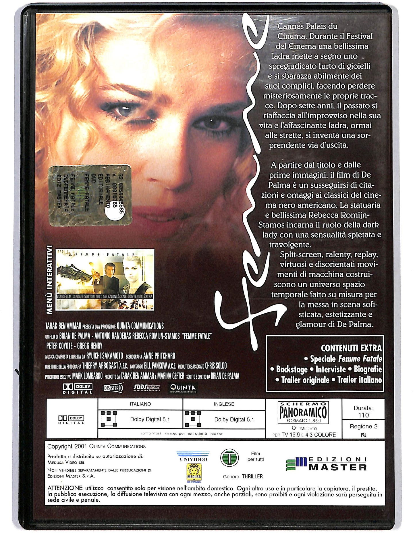 EBOND Femme fatale EDITORIALE DVD D624352