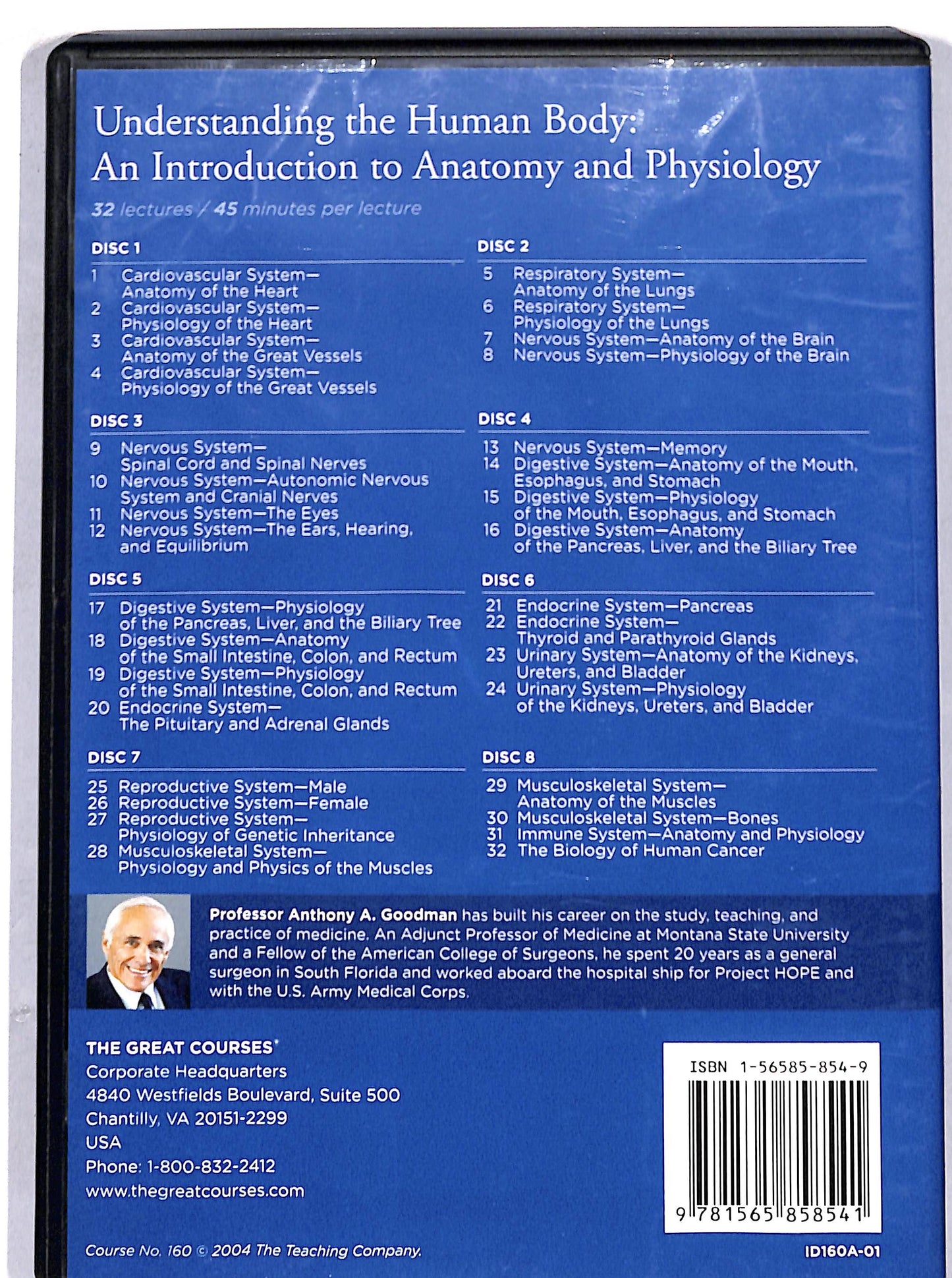 EBOND Understanding The Human Body An Introduction to Anatomy and Physiology DVD D624453