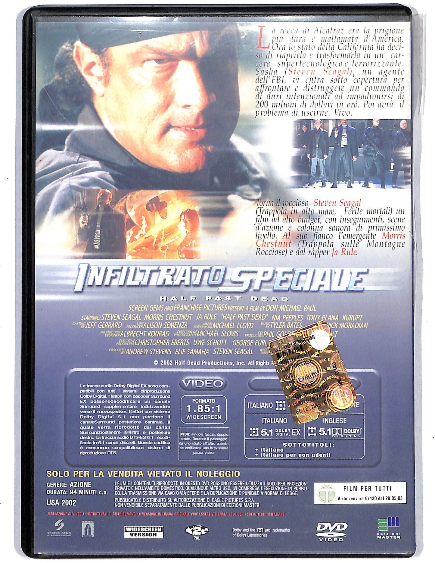 EBOND Infiltrato speciale EDITORIALE DVD D624617