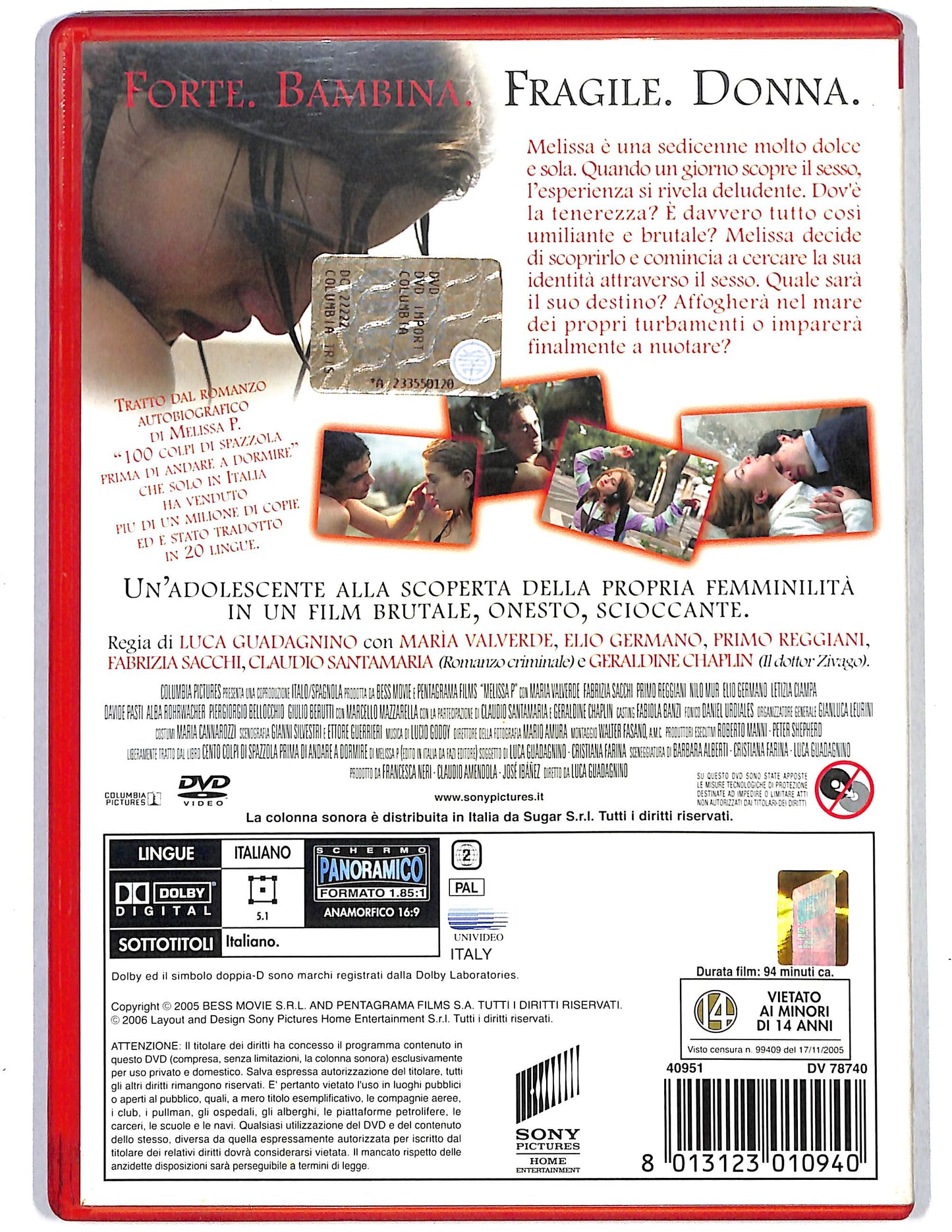 EBOND Melissa P. NOLEGGIO DVD D624626
