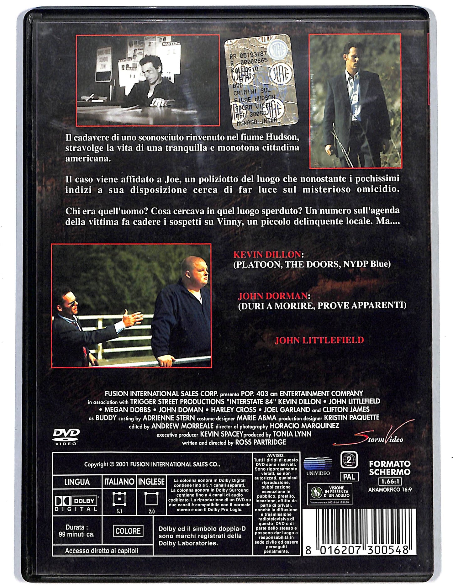 EBOND Crimini sul fiume Hudson DVD D624658