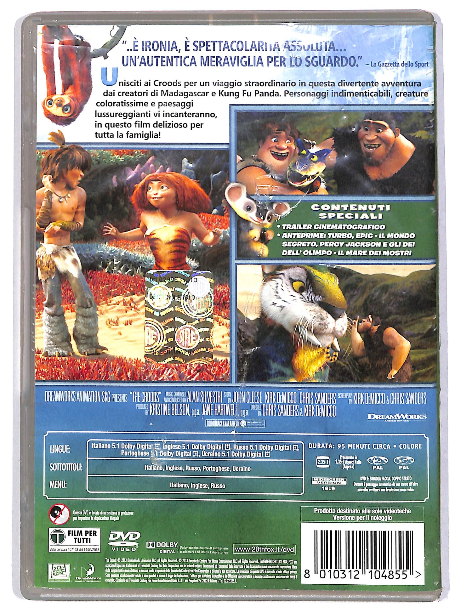 EBOND I Croods Noleggio DVD D624744