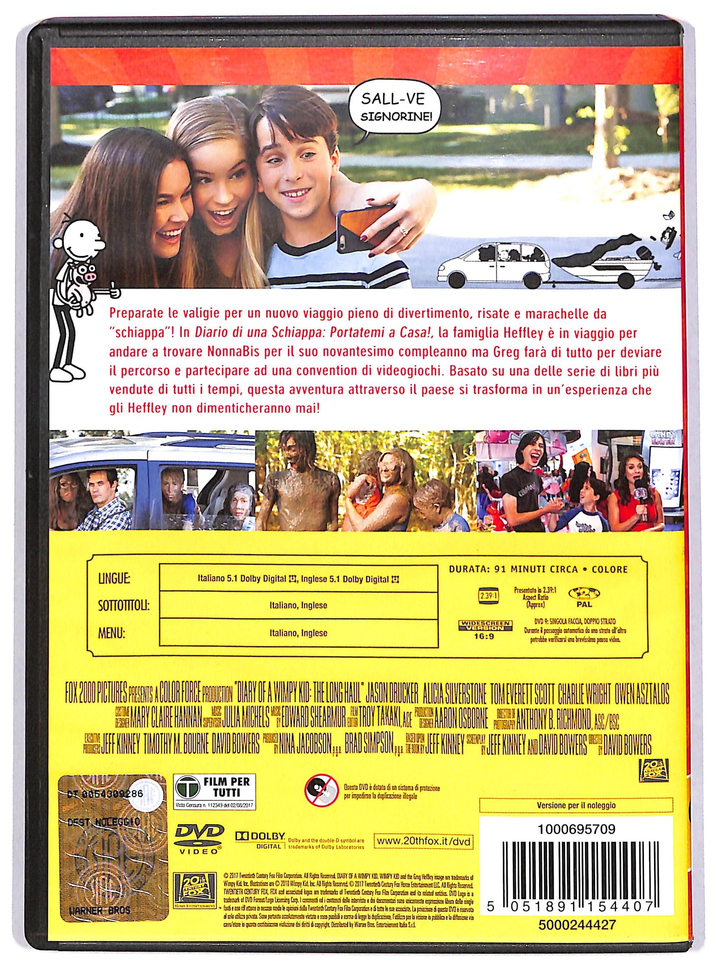 EBOND Diario di una schiappa - Portatemi a casa Noleggio DVD D624747
