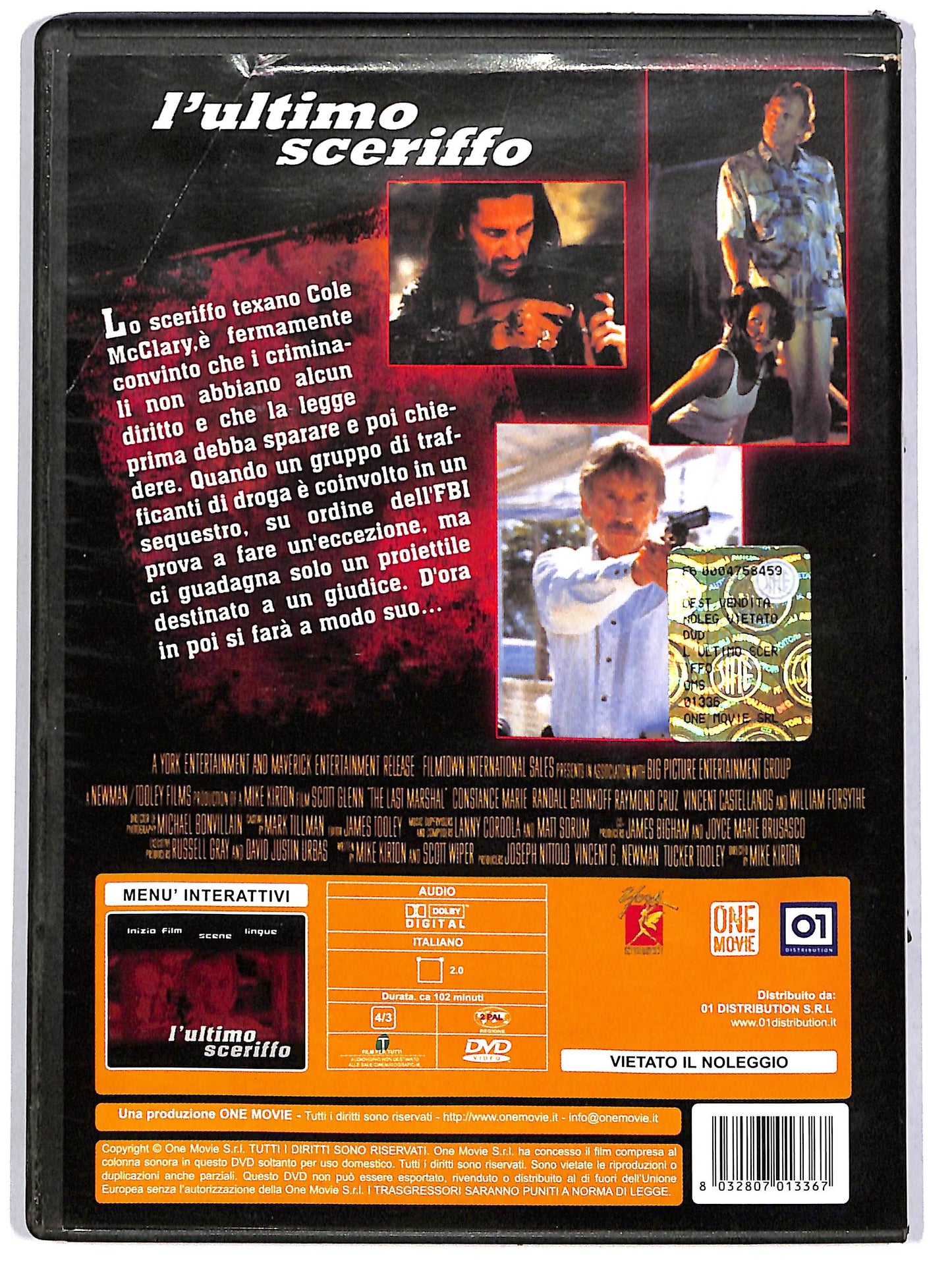 EBOND L'ultimo sceriffo DVD D624840