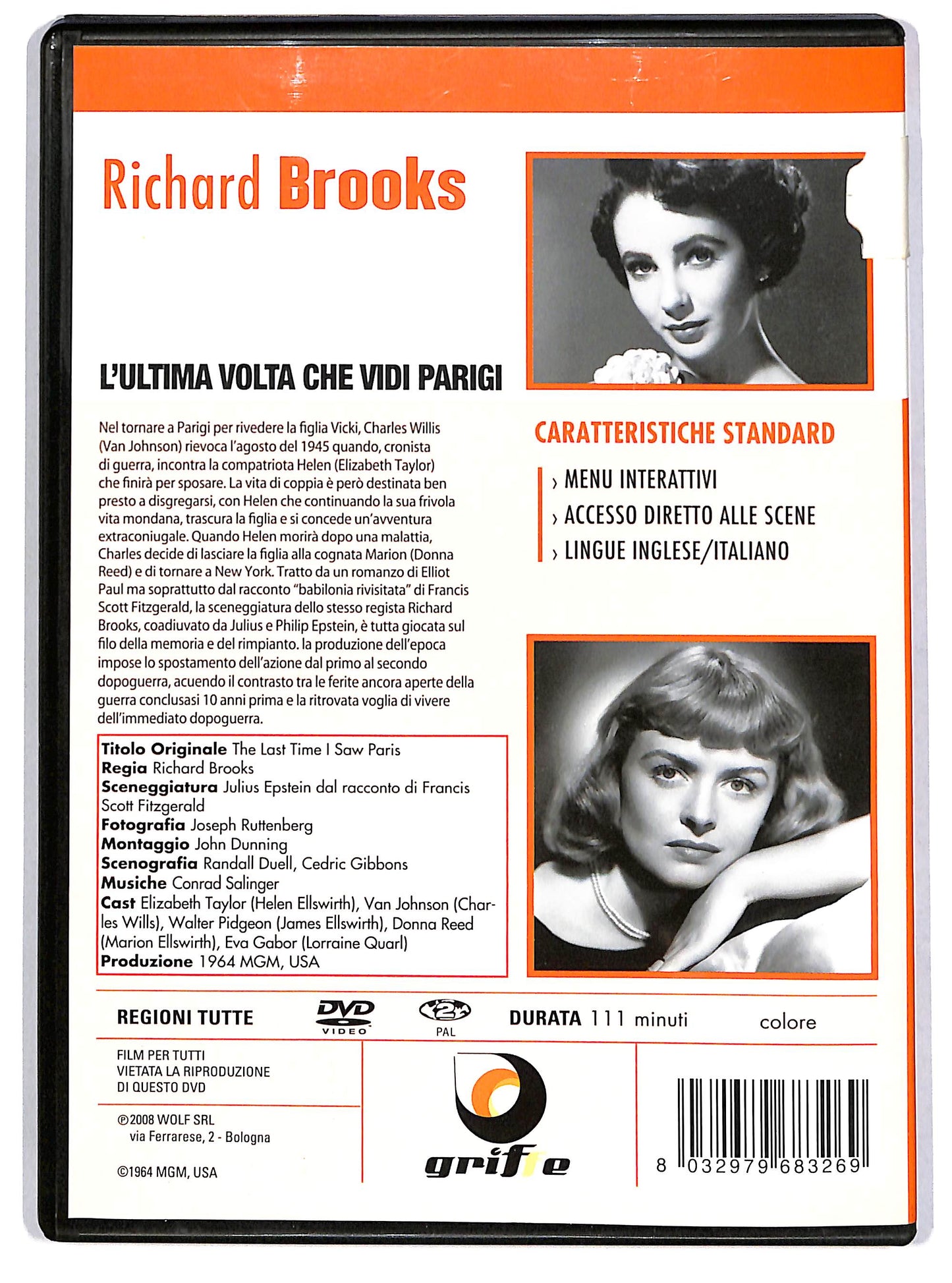 EBOND L'ultima volta che vidi Parigi DVD D624852
