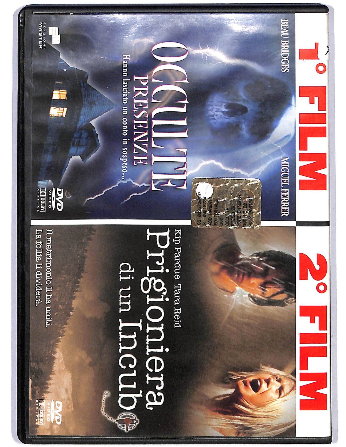 EBOND occulte presenze + prigioniera di un incubo (2FILM) EDITORIALE DVD D624955