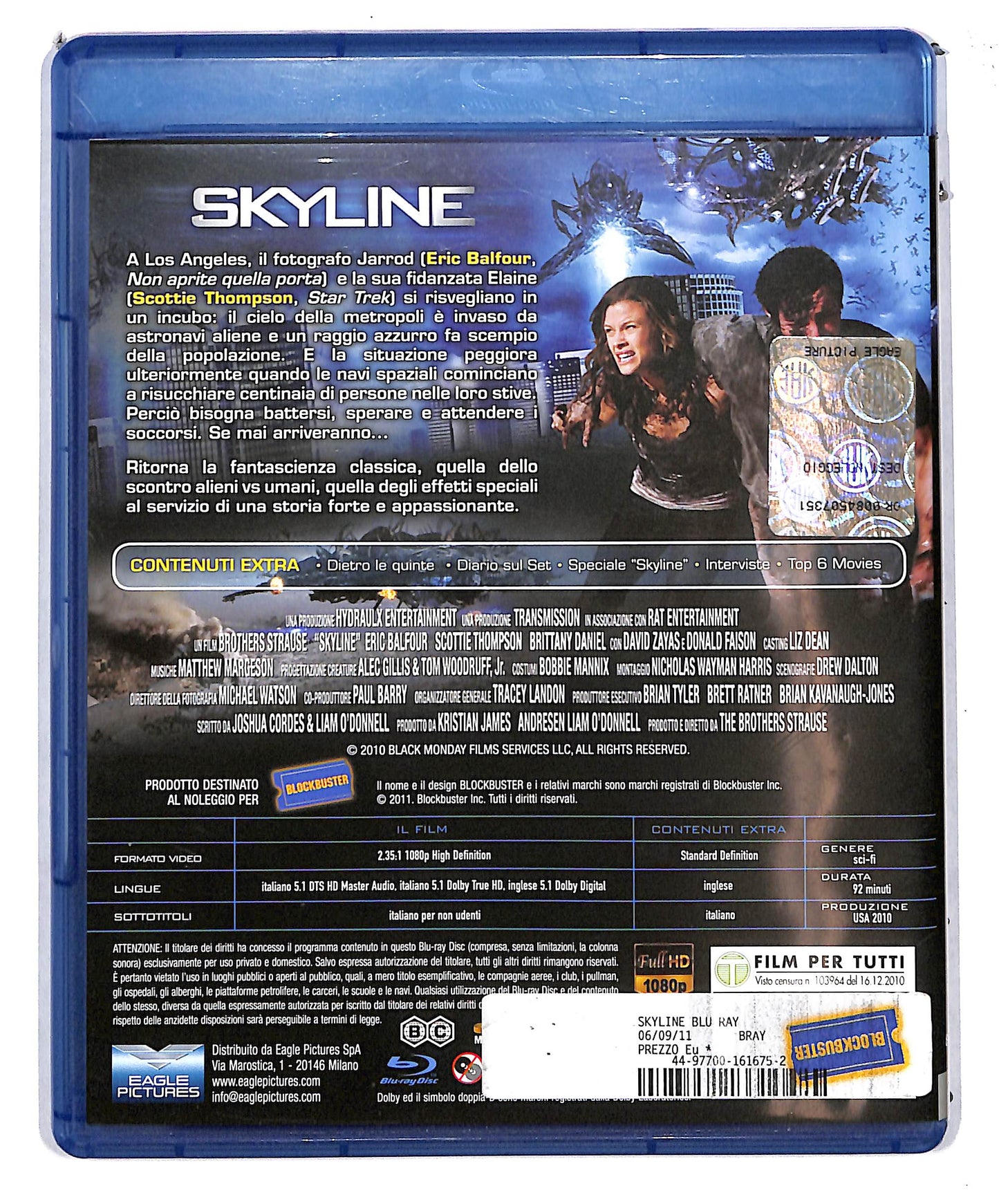 EBOND Skyline Noleggio BLURAY D625005