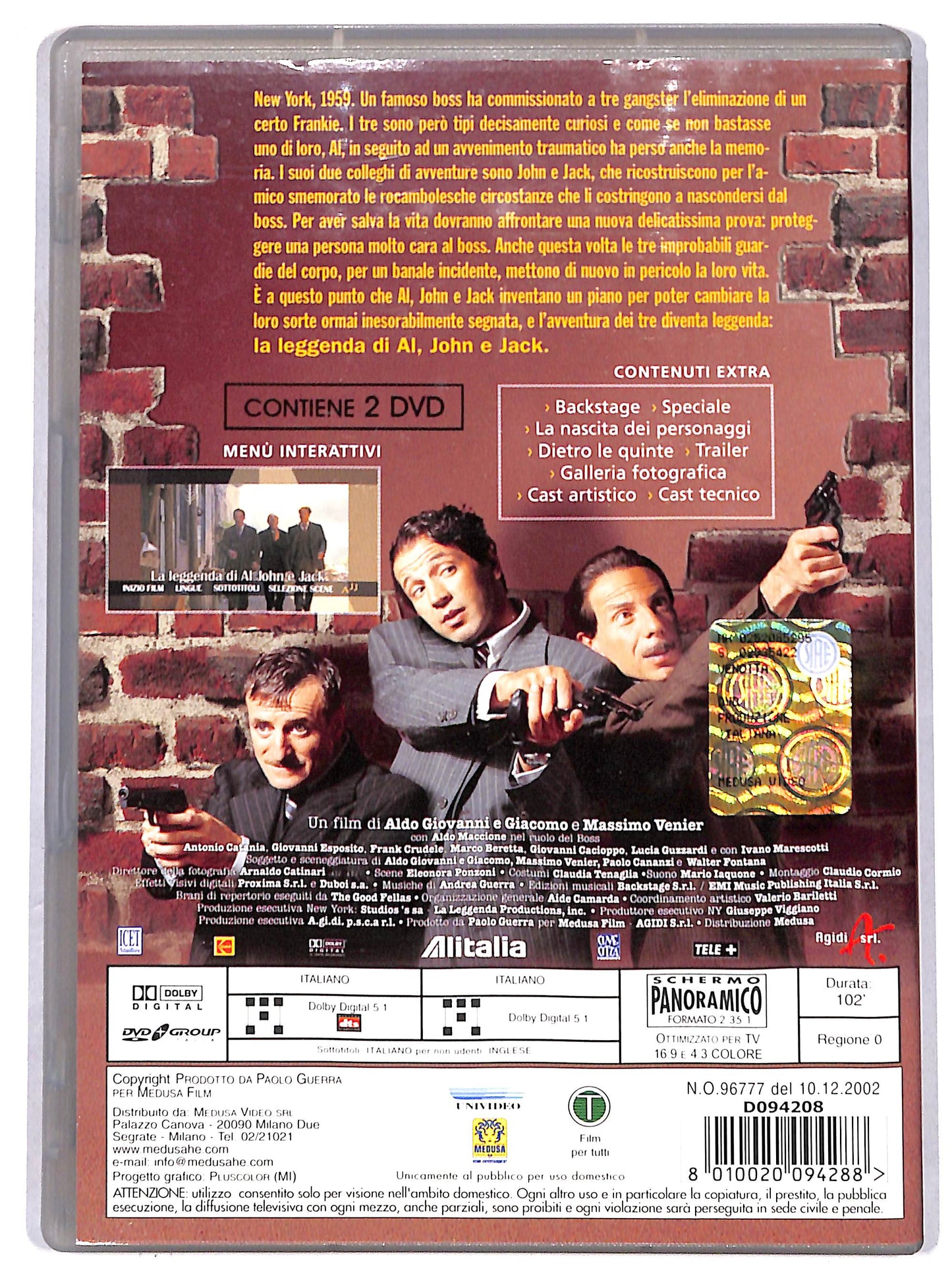 EBOND la leggenda di al john e jack DVD D625129