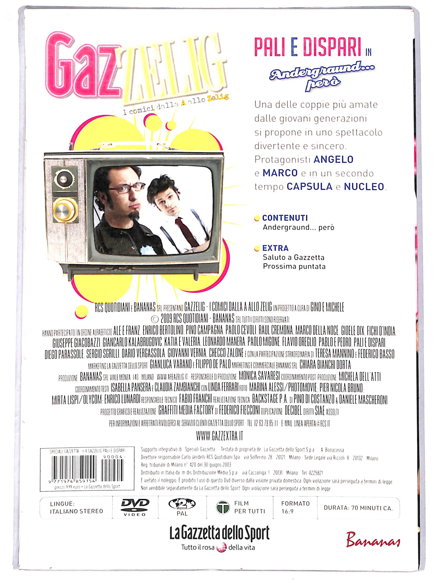 EBOND anderground...pero' - EDITORIALE DVD D625138