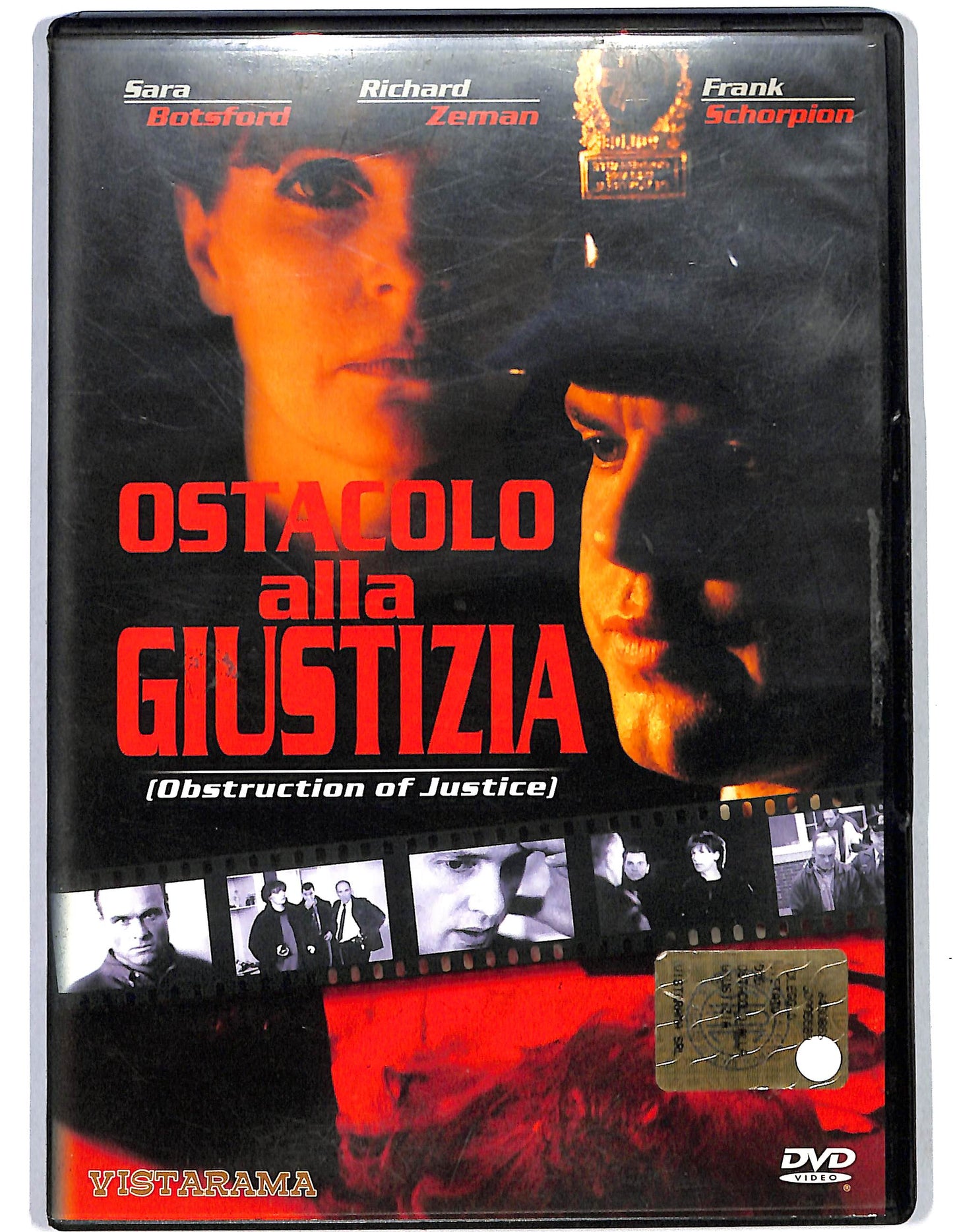 EBOND Ostacolo alla giustizia DVD D625225