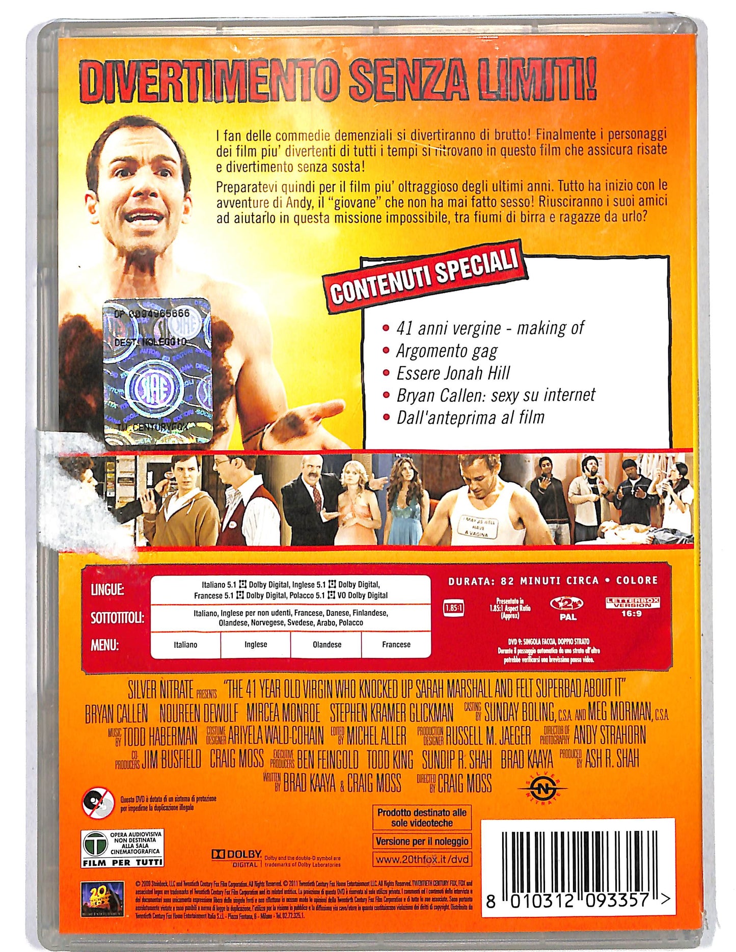 EBOND 41 anni vergine DVD D625362