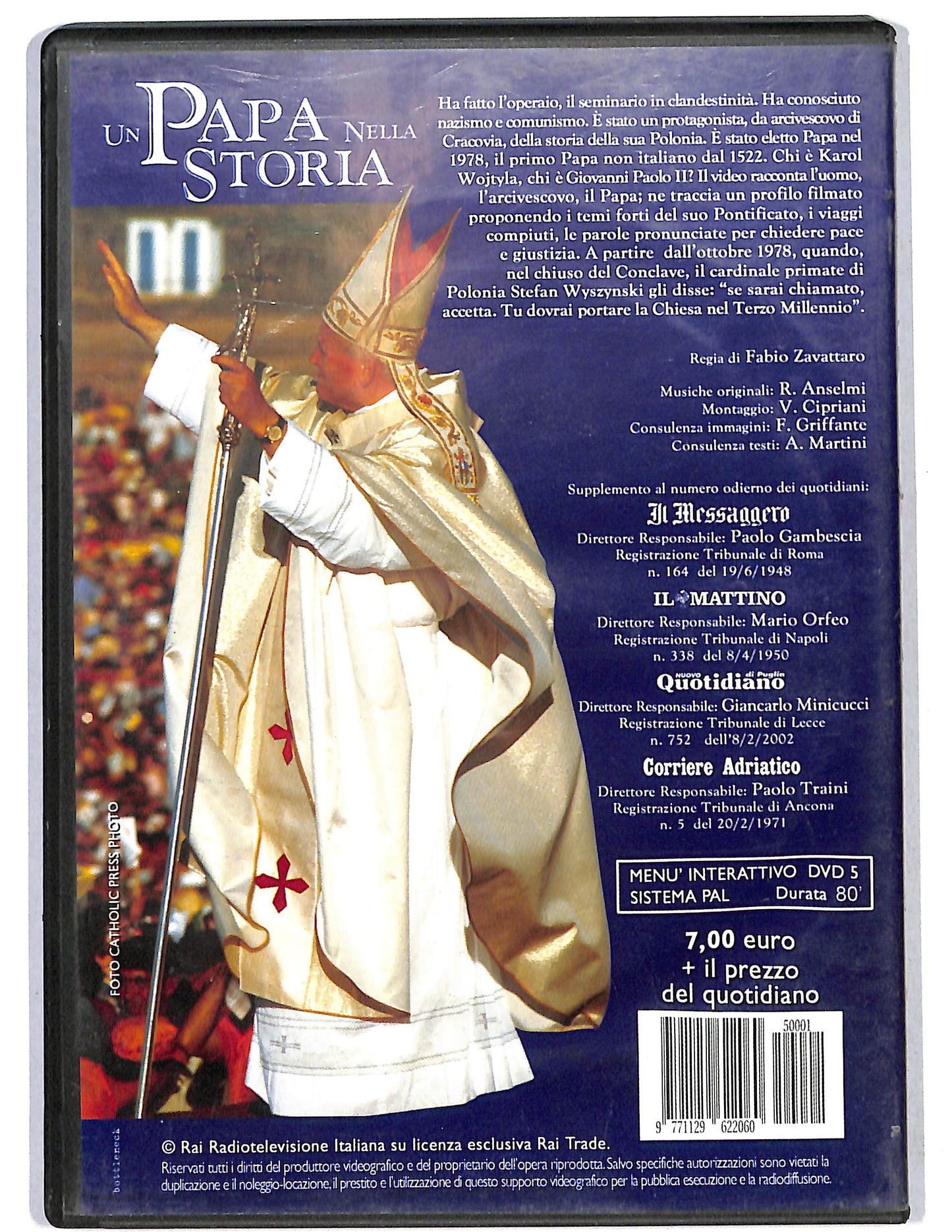 EBOND Un papa nella storia EDITORIALE DVD D625364