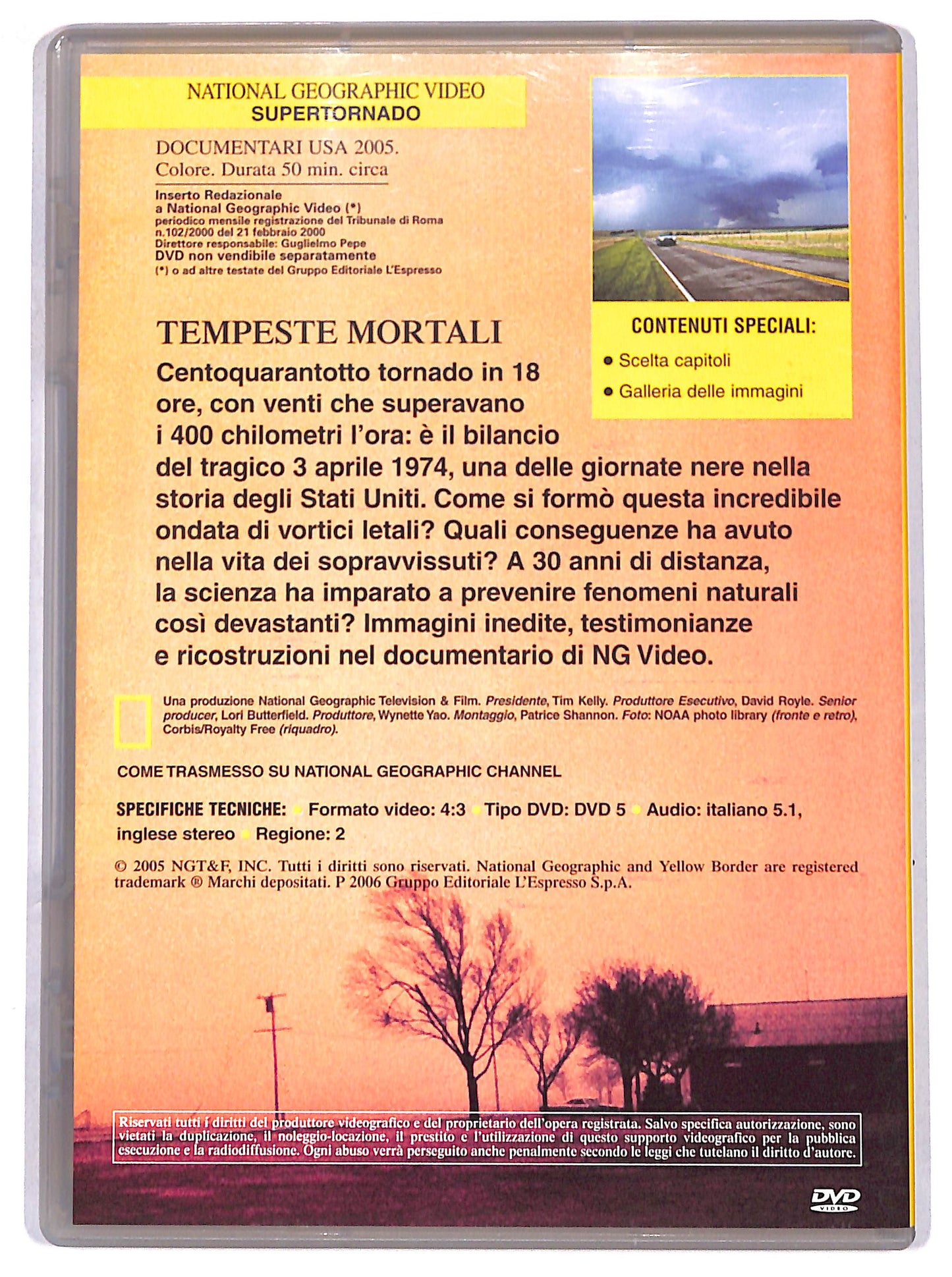 EBOND national geographic - supertornado - EDITORIALE DVD D625404