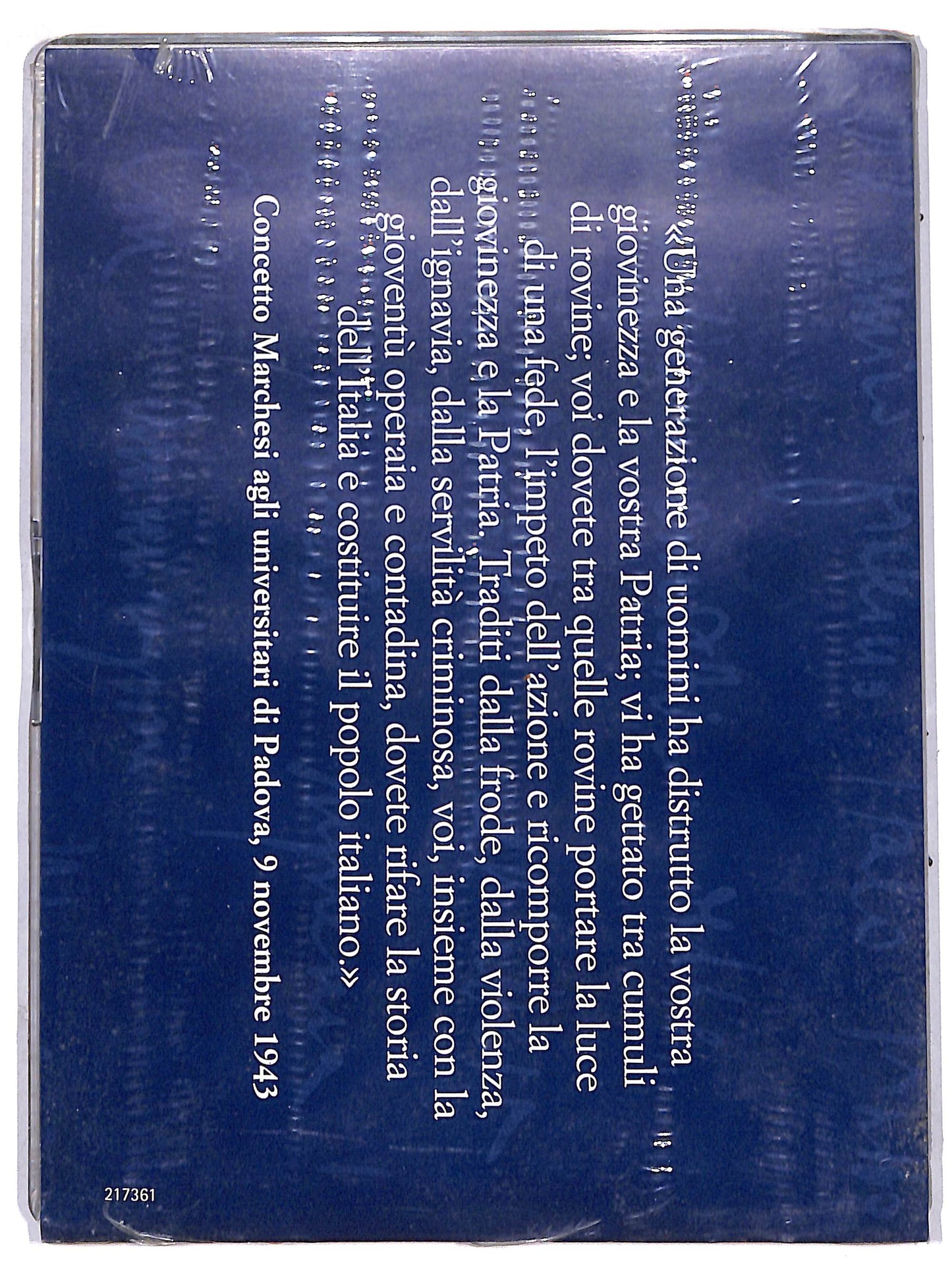 EBOND fine della guerra e avvento della repubblica - EDITORIALE DVD D625410