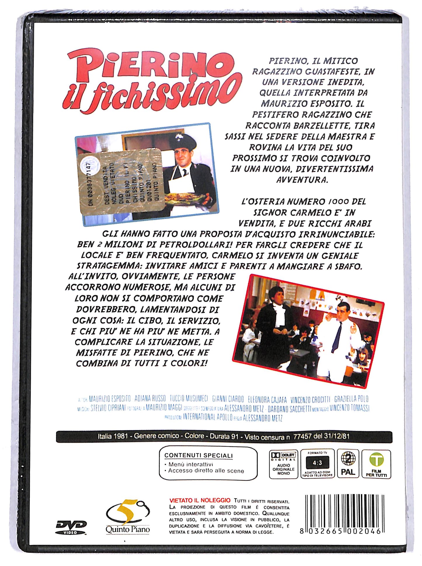 EBOND pierino il fichissimo DVD D625448
