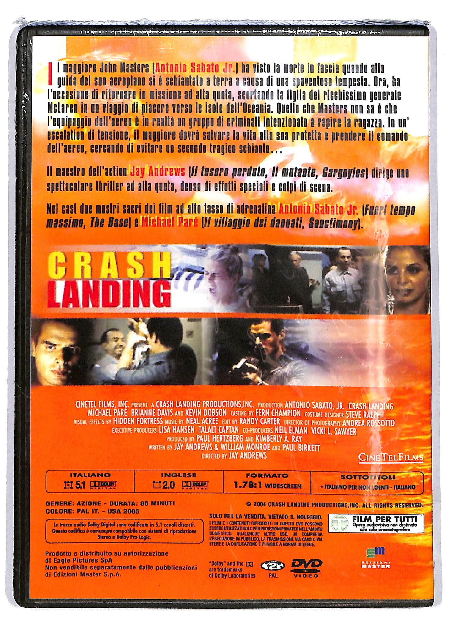 EBOND Crash Landing EDITORIALE DVD D625541
