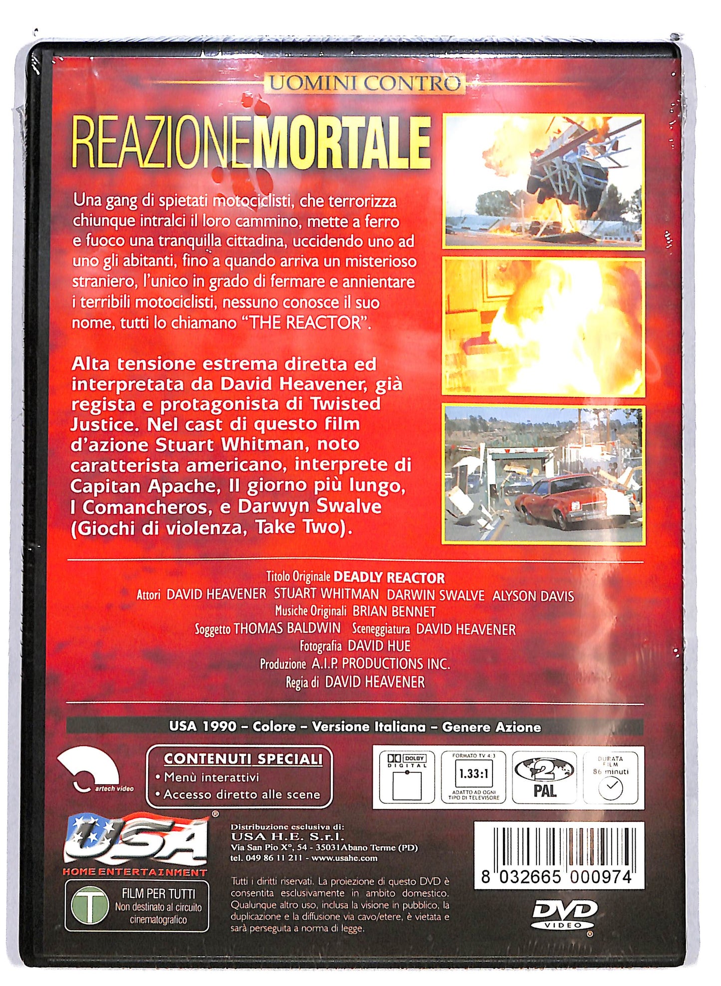 EBOND Reazione Mortale DVD D625561