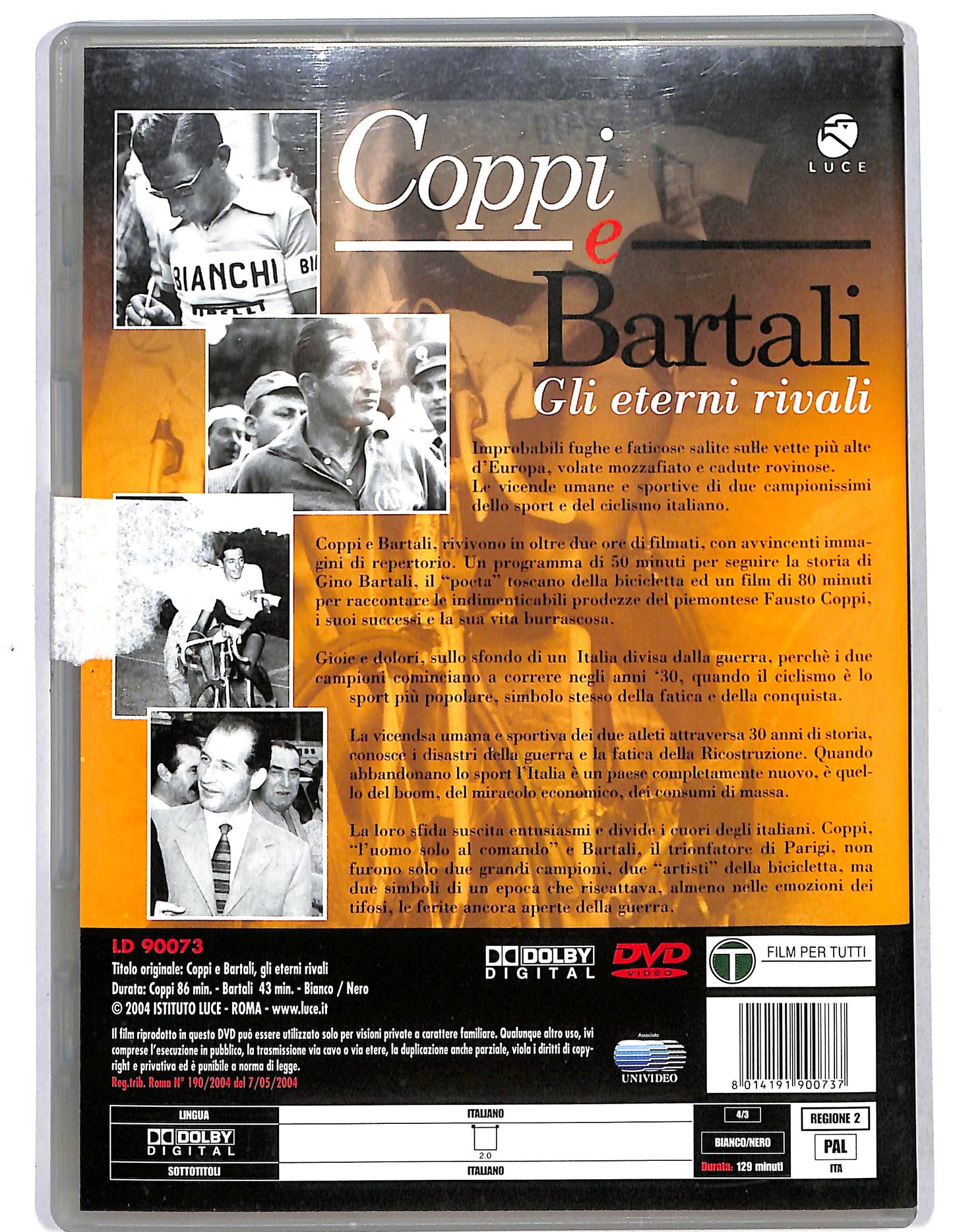 EBOND Coppi e Bartali. Gli Eterni Rivali DVD D625608