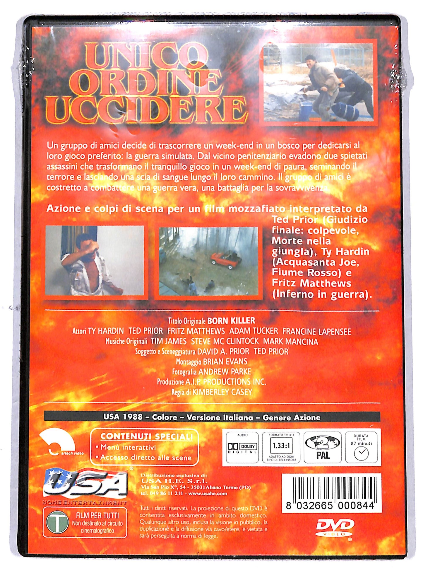 EBOND Unico ordine Uccidere DVD D625819