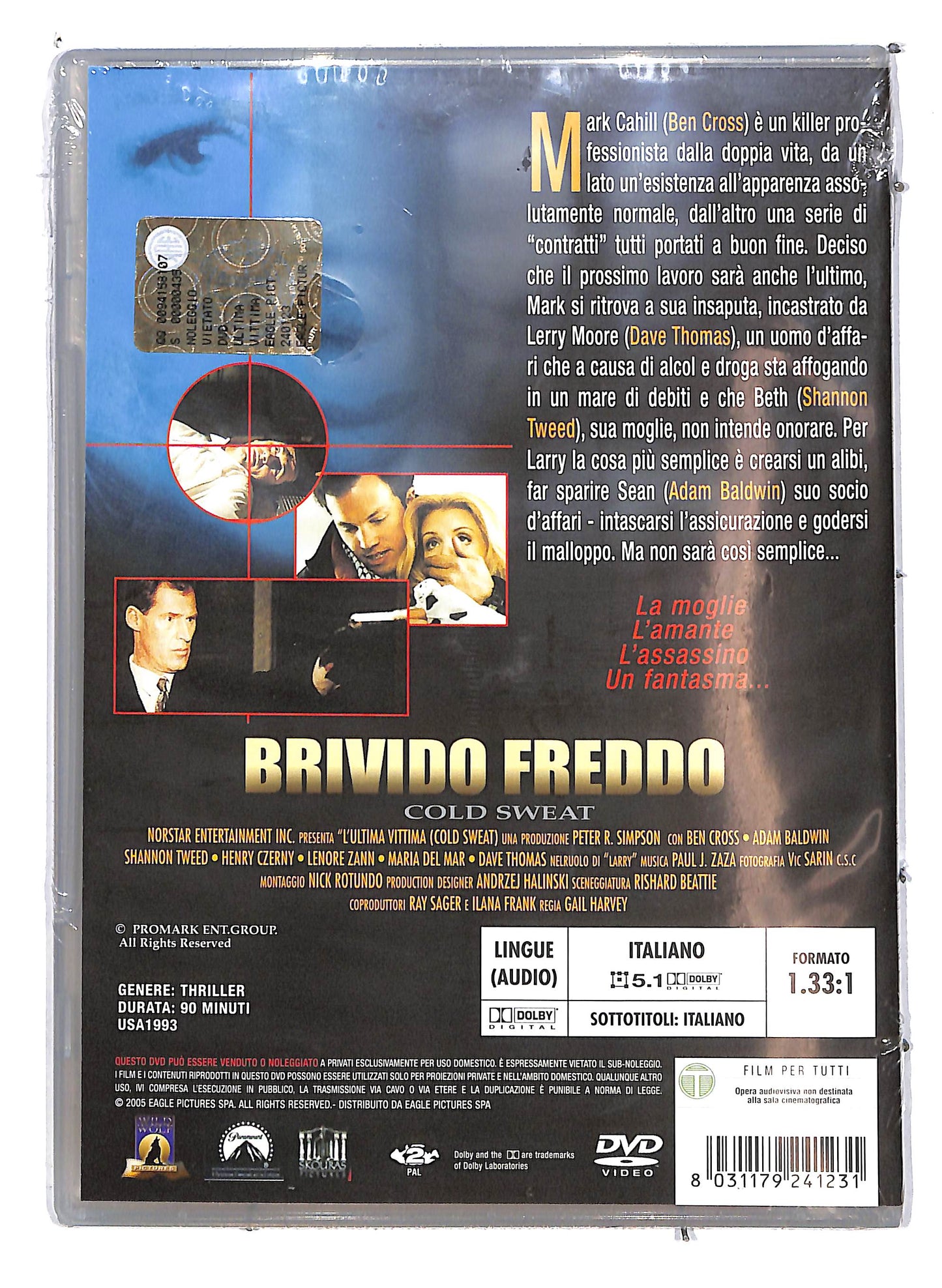 EBOND Brivido freddo - Slimcase DVD D625908