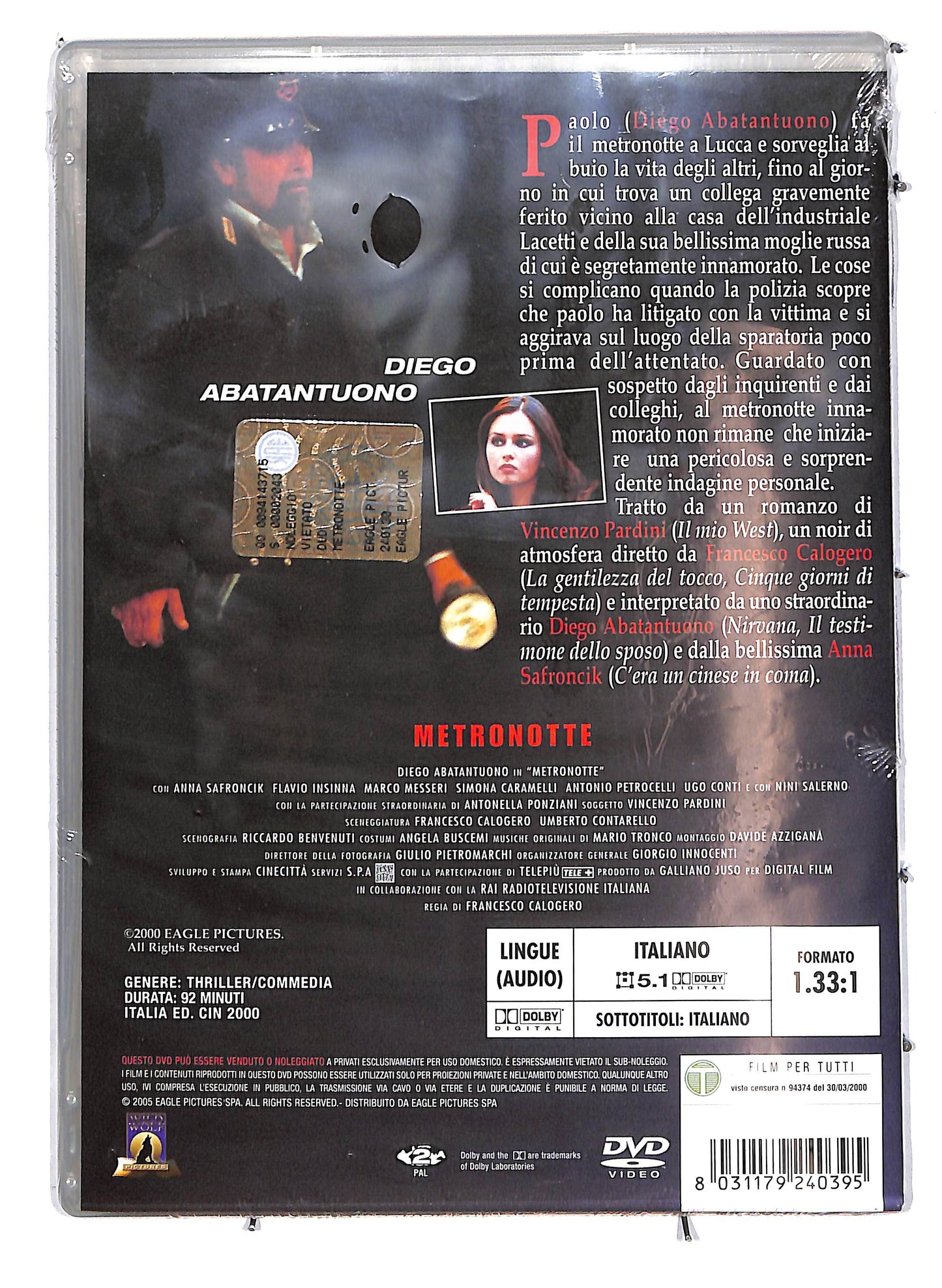 EBOND Metronotte - Slimcase DVD D625909