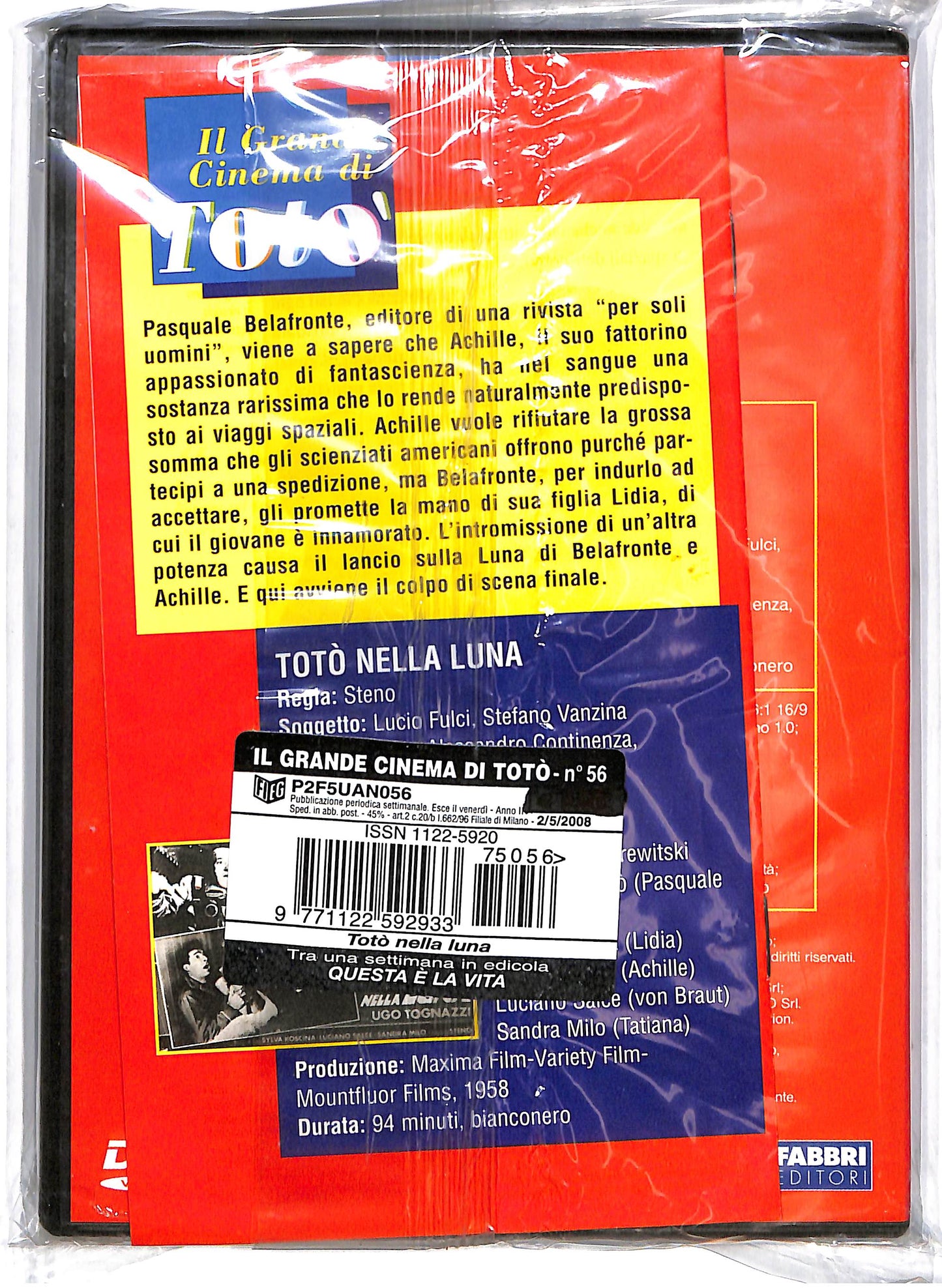 EBOND Il Grande Cinema - Toto nella luna EDITORIALE DVD D625952