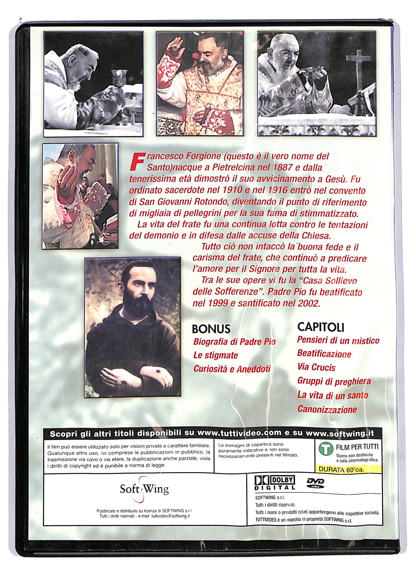EBOND Padre Pio - La vita di un Santo EDITORIALE DVD D625959