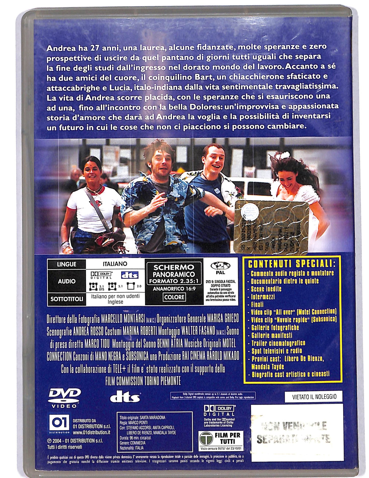 EBOND Santa Maradona EDITORIALE DVD D626013