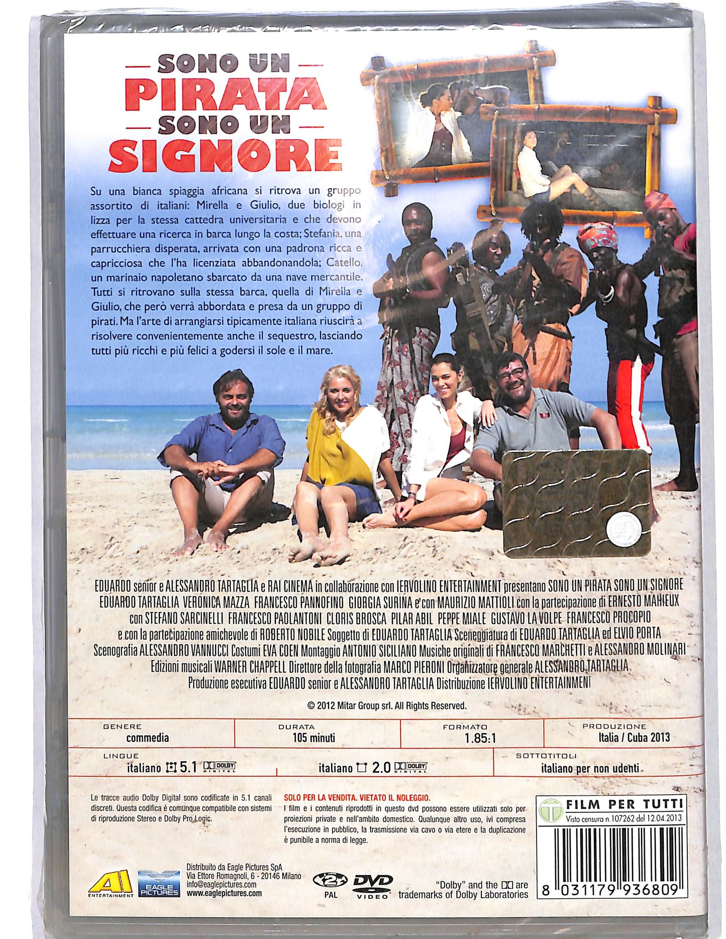 EBOND Sono un pirata, sono un signore (film) DVD D626031