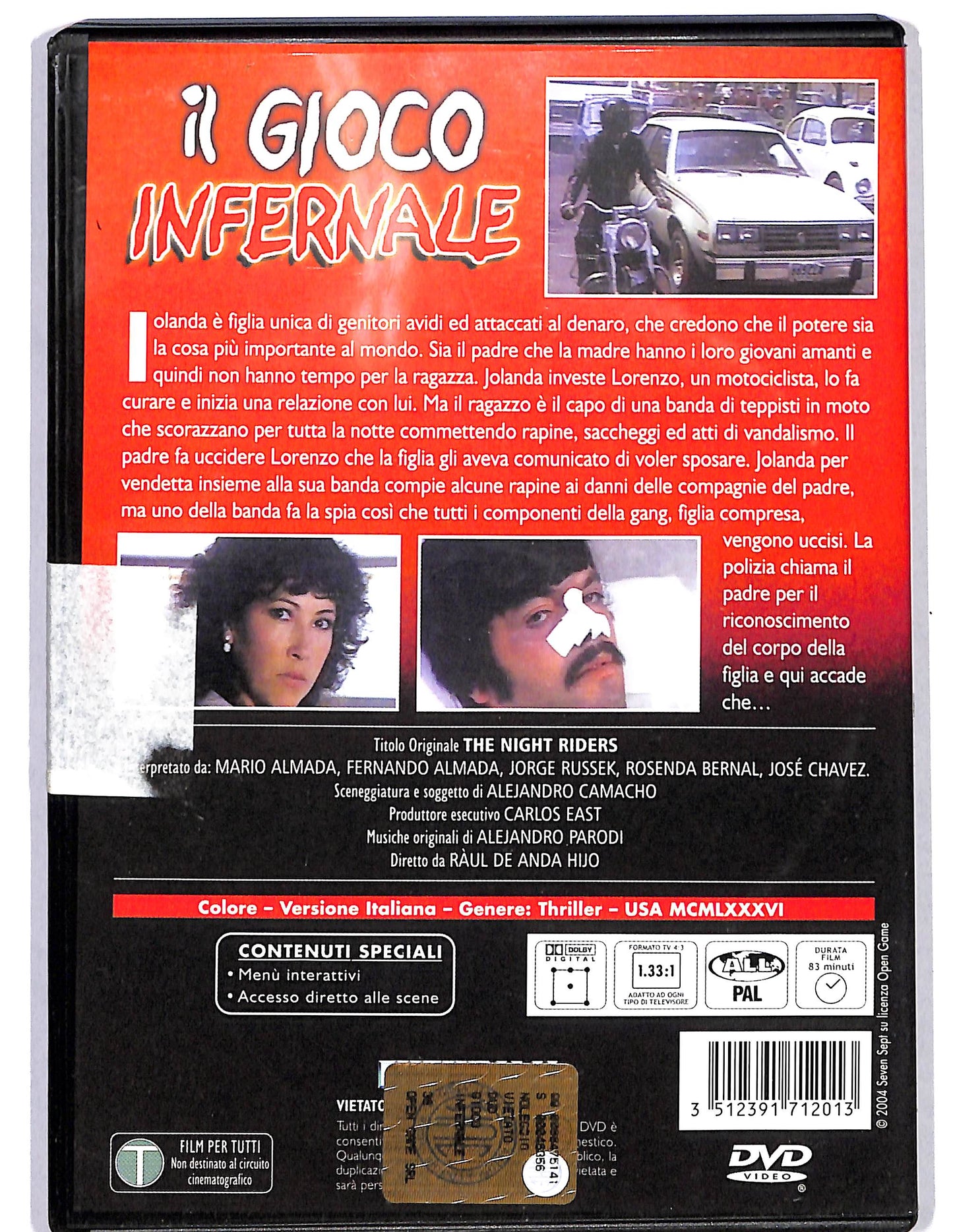 EBOND Il Gioco Infernale DVD D626037