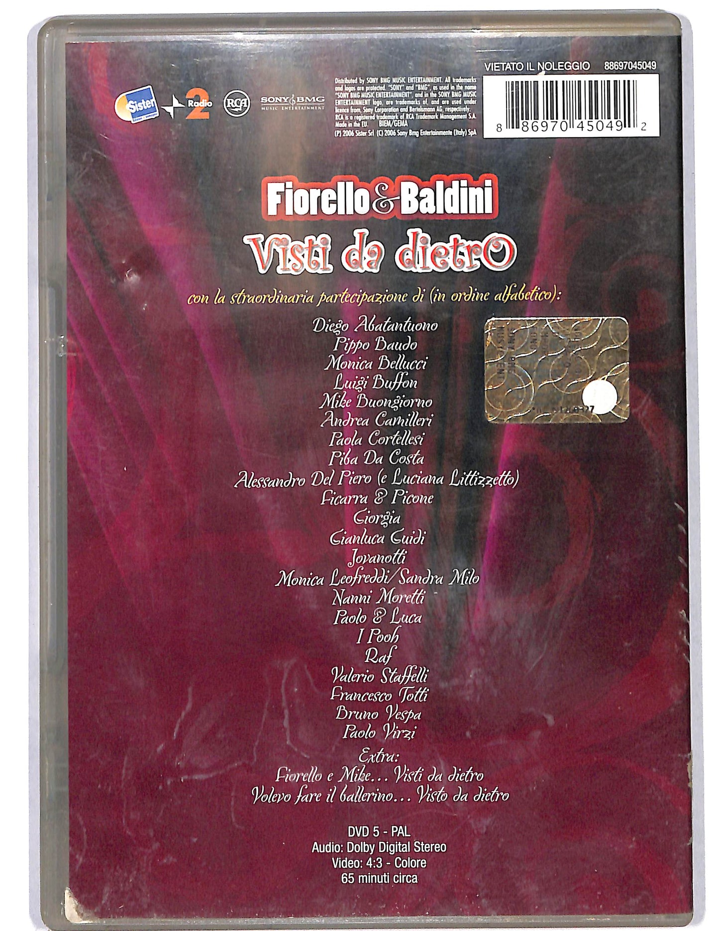 EBOND fiorello e baldini - visti da dietro DVD D626055