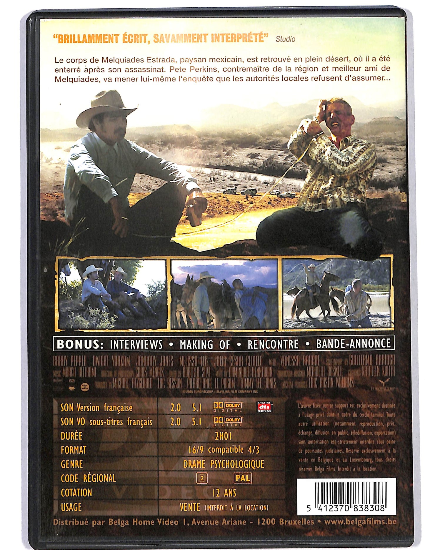 EBOND Trois enterrements - NO ITA DVD D626057