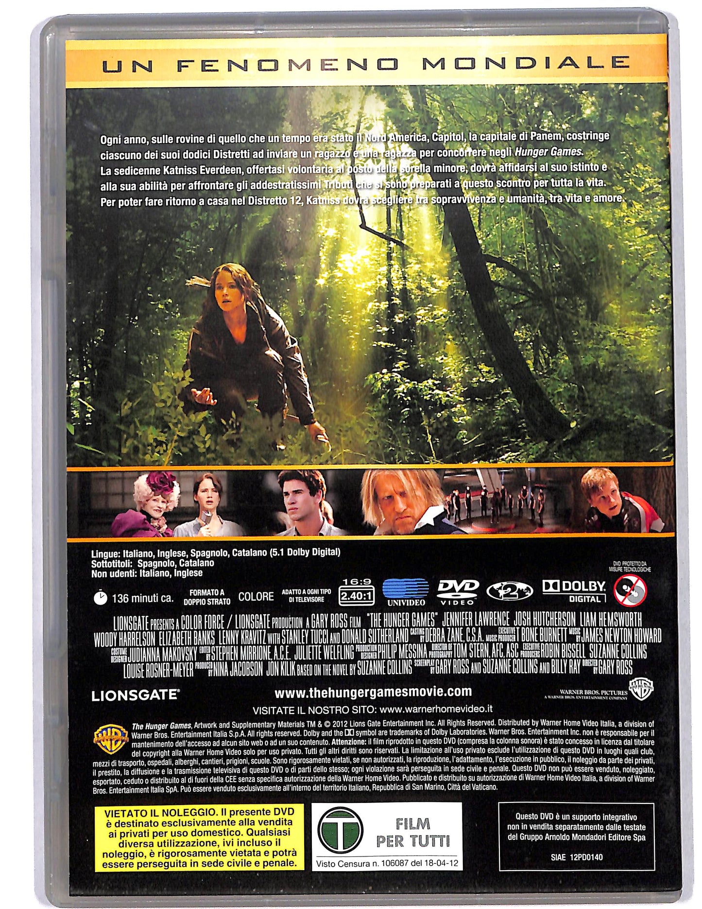 EBOND Hunger Games EDITORIALE DVD D626157