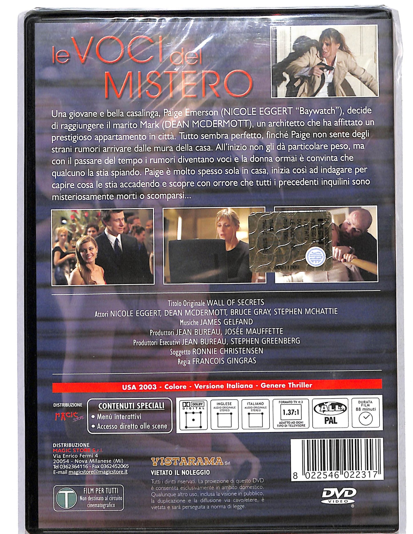 EBOND Le voci del mistero DVD D626225