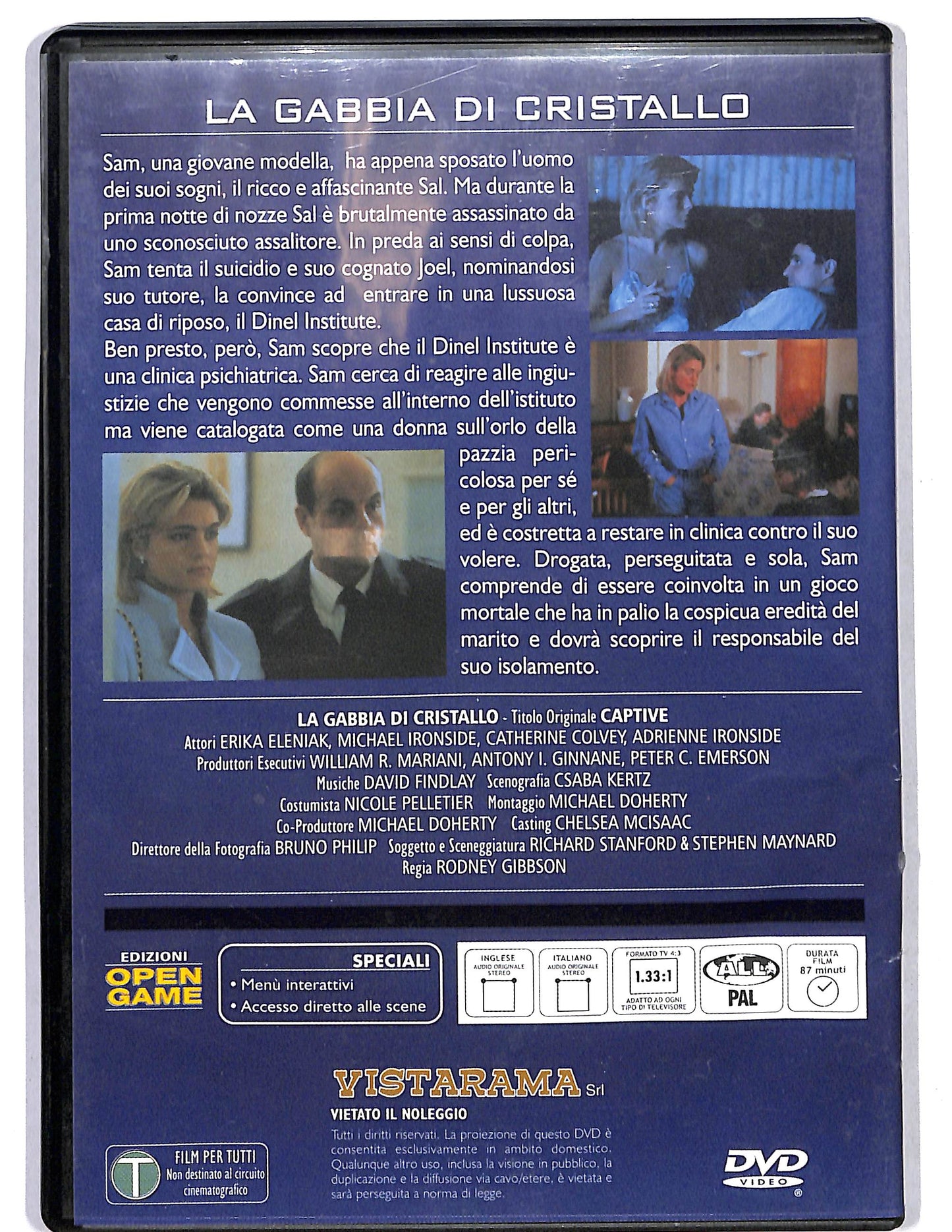 EBOND La gabbia di cristallo EDITORIALE DVD D626227