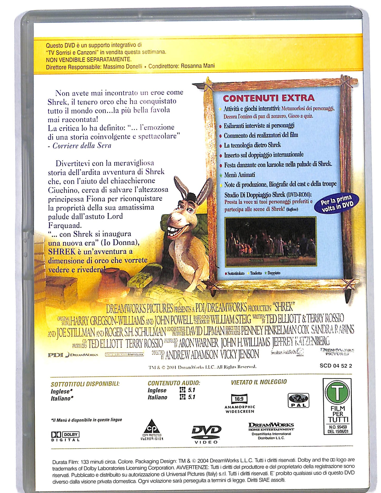 EBOND Shrek EDITORIALE DVD D626238