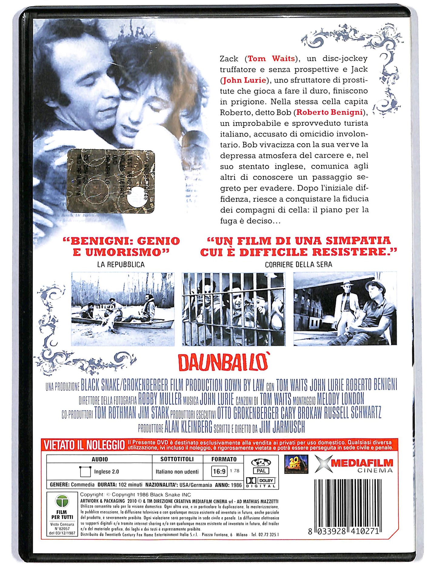 EBOND Daunbailo' DVD D626253