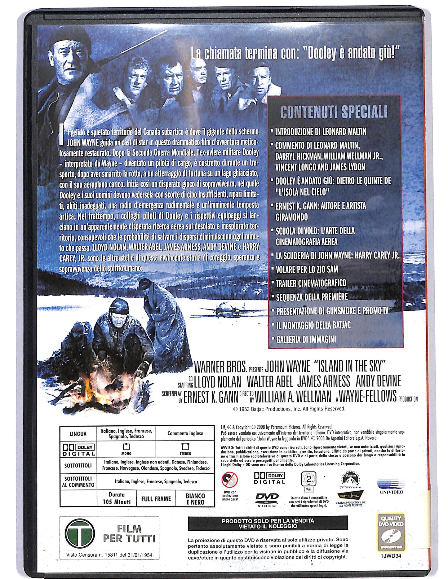 EBOND L'sola nel cielo- EDITORIALE DVD D626329