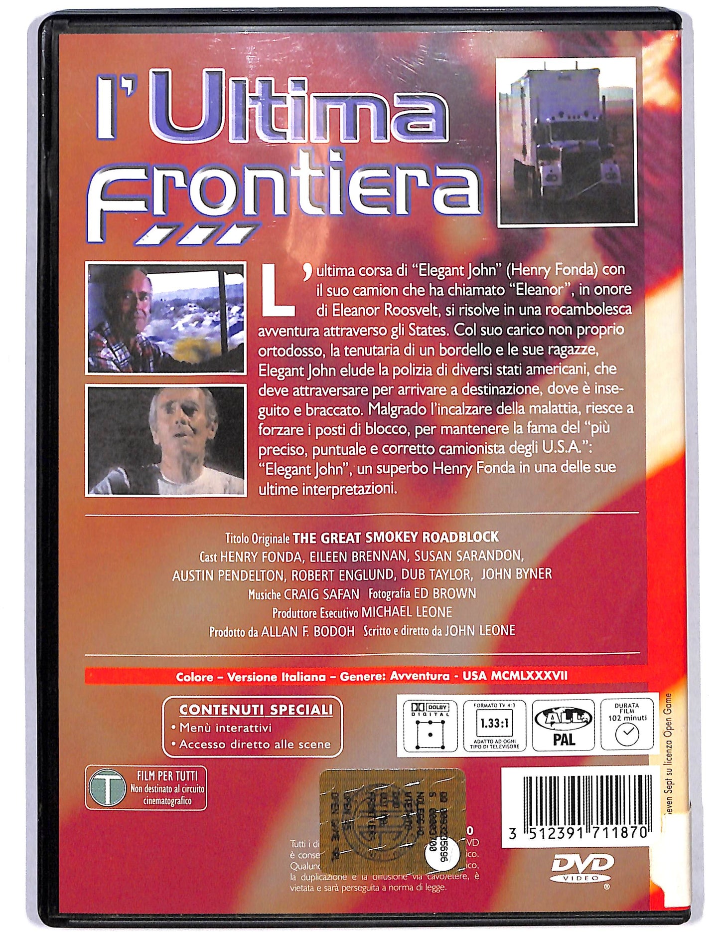 EBOND L'ultima frontiera DVD D626341
