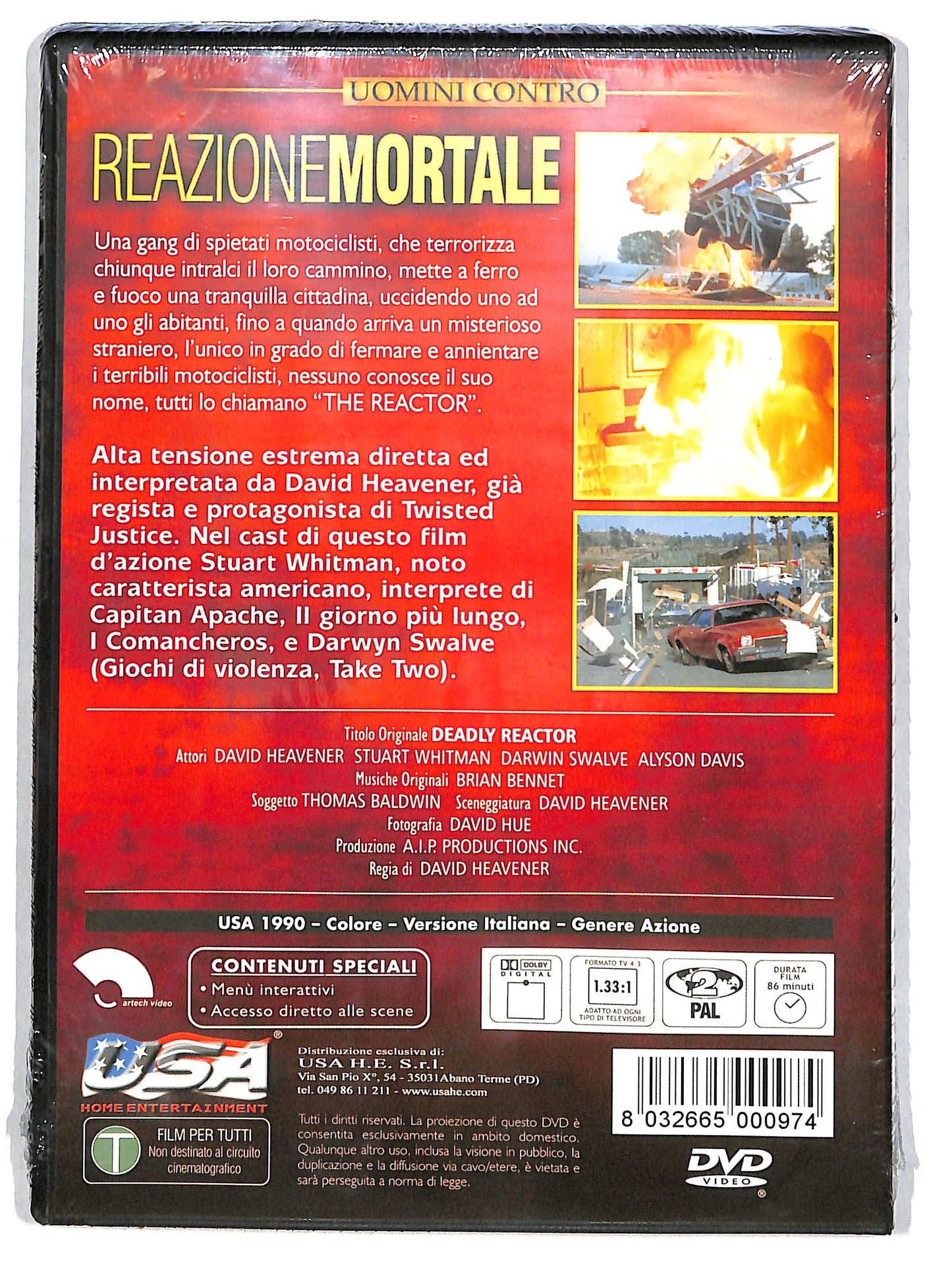 EBOND Reazione Mortale DVD D626404