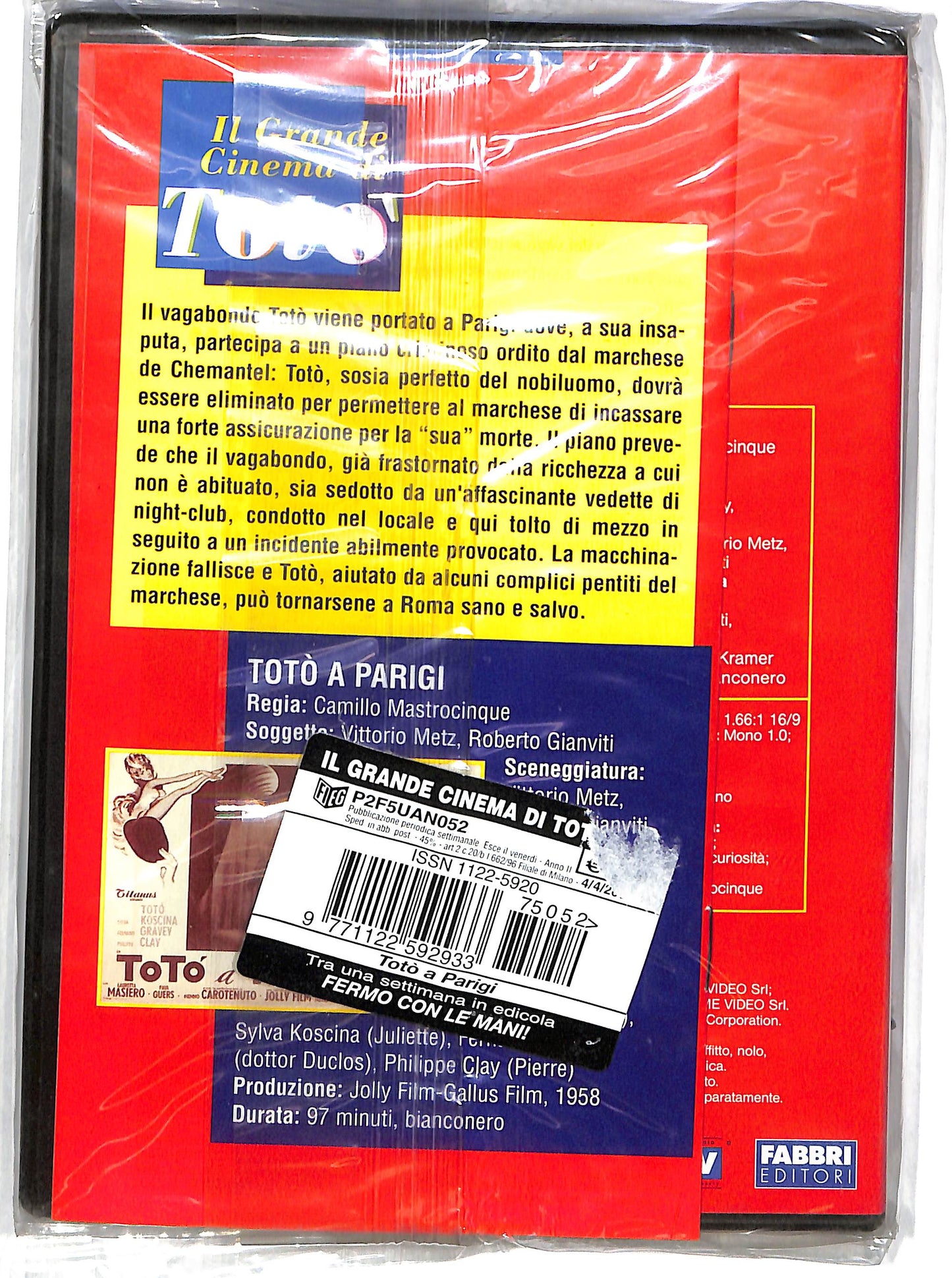 EBOND Toto a Parigi EDITORIALE DVD D626446