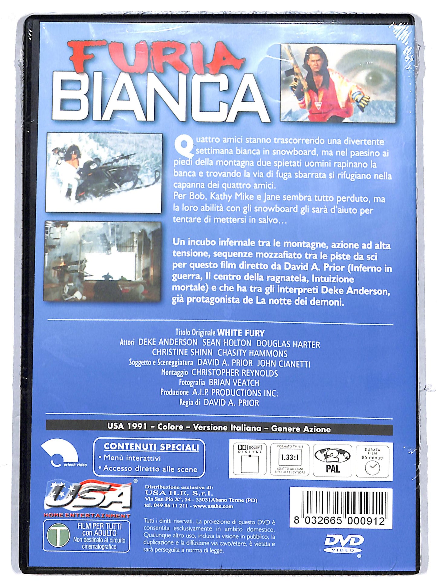 EBOND furia bianca DVD D626502